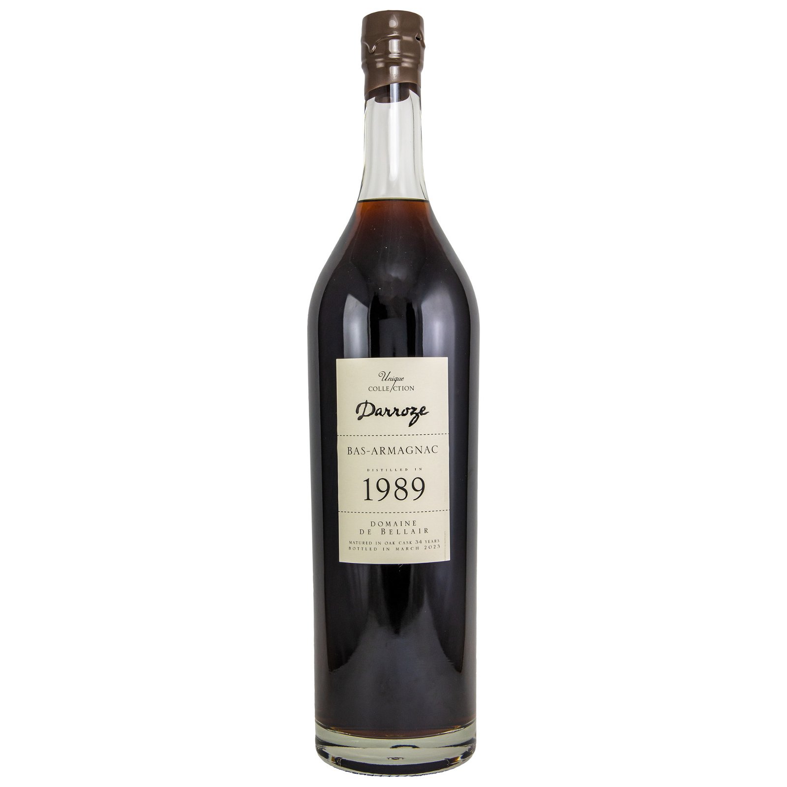 Darroze 1989/2023 - 34 Jahre Domaine de Bellair Bas-Armagnac Unique Collection (3 Liter)
