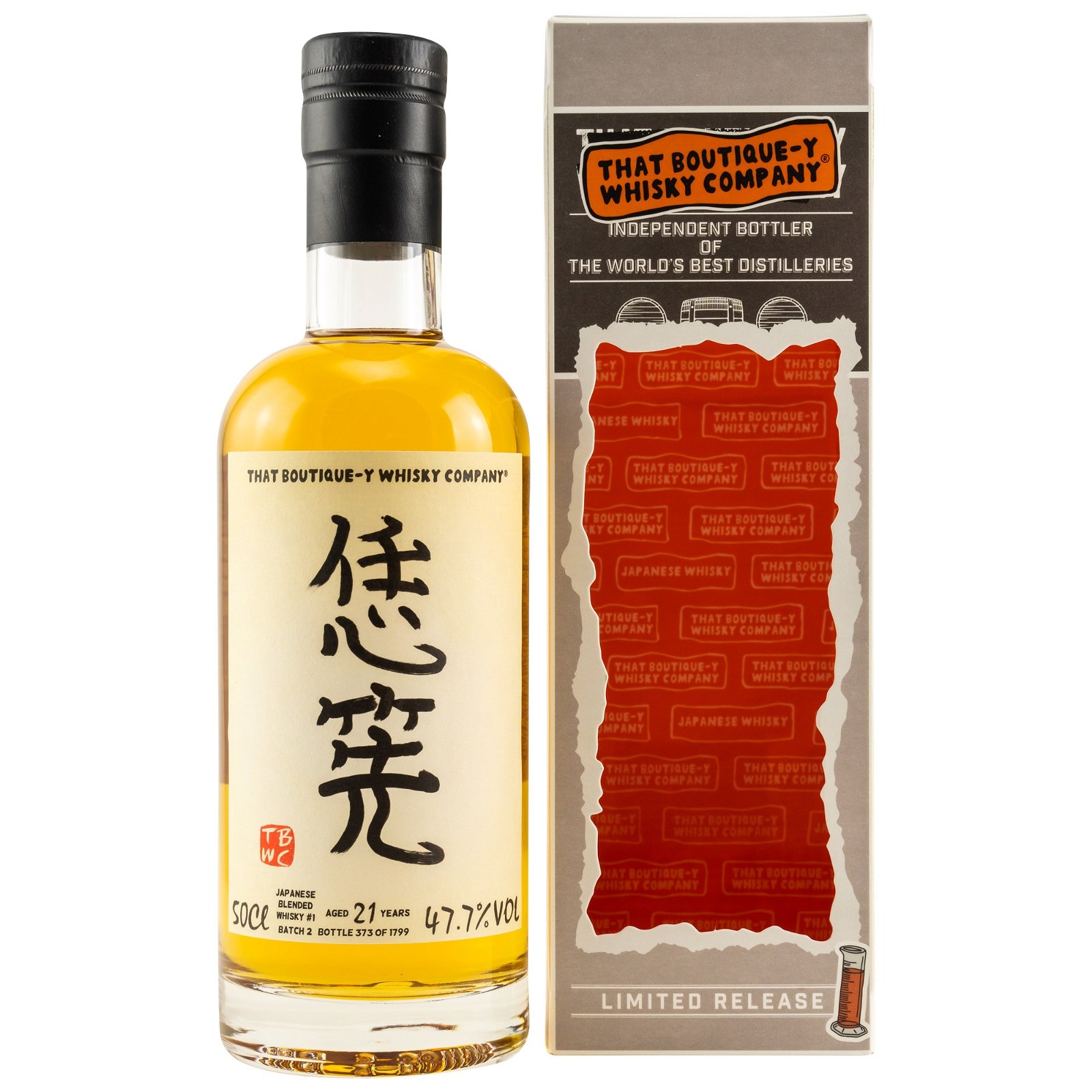 Japanese Blended Whisky #1 21 Jahre Batch 2 (That Boutique-y Whisky Company)