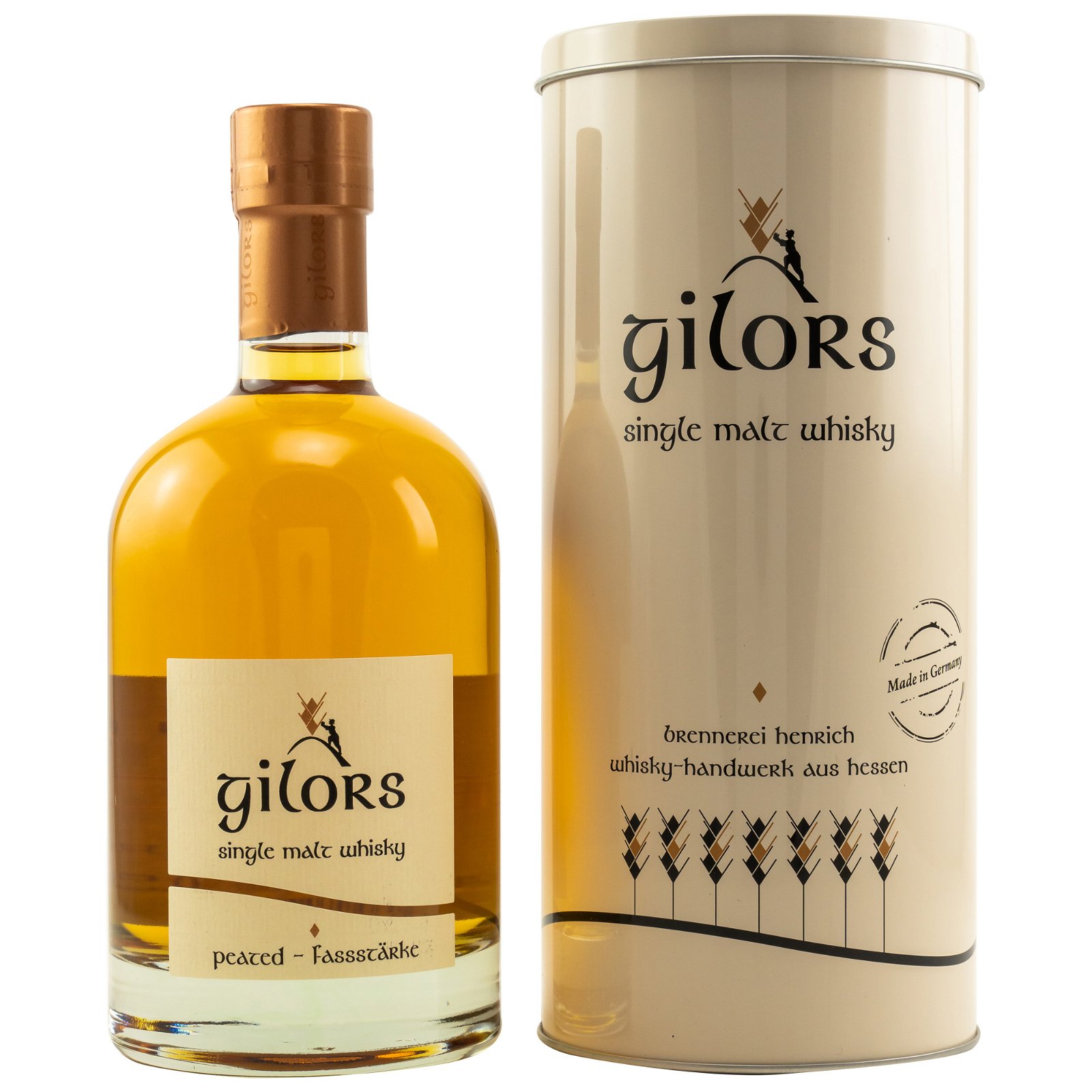 Gilors 2013/2021 - 8 Jahre Bourbon Cask Peated 