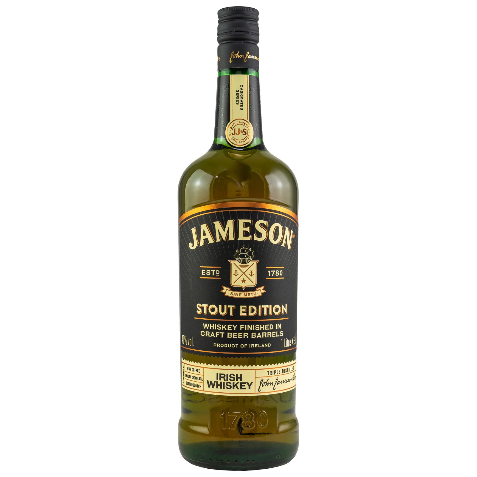 Jameson Caskmates - Aged in Craft Beer Barrels - Stout Edition (Liter)