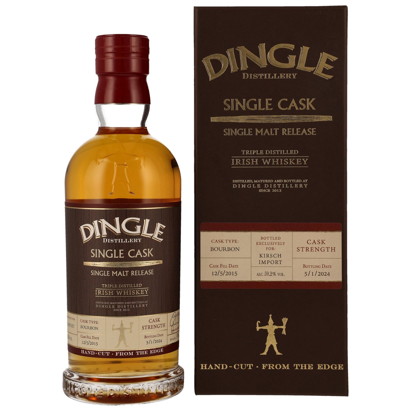 Dingle 2015/2024 - 8 Jahre Singe Bourbon Cask Germany exclusive