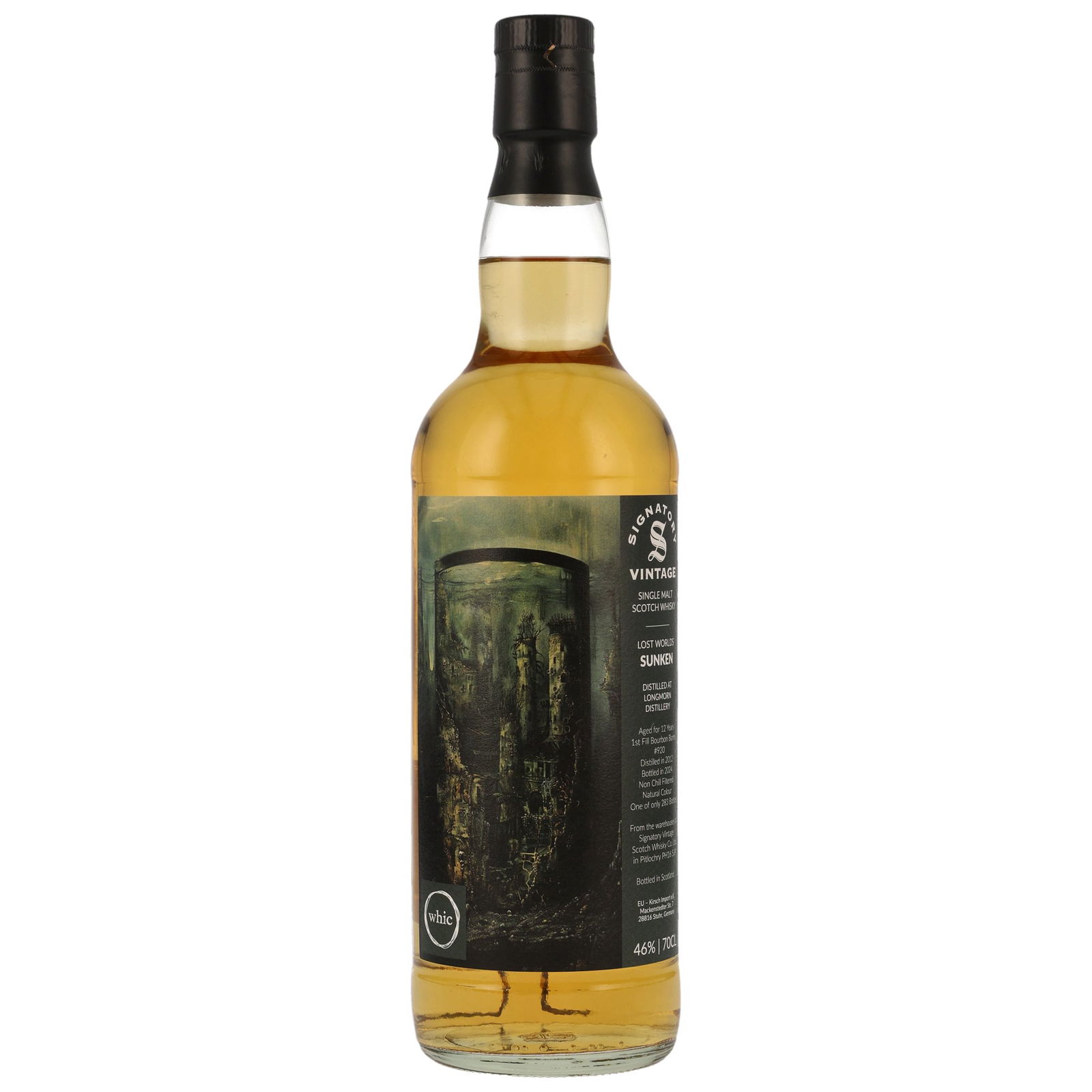 Longmorn 2012/2024 - 12 ans 1st Fill Bourbon Barrel #920 Lost Worlds Sunken (whic)