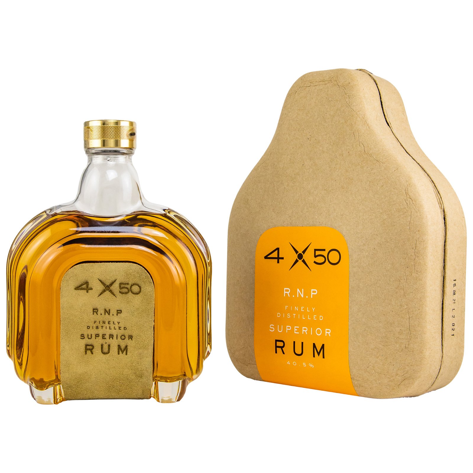 4x50 R.N.P. Finely Distilled Superior Rum