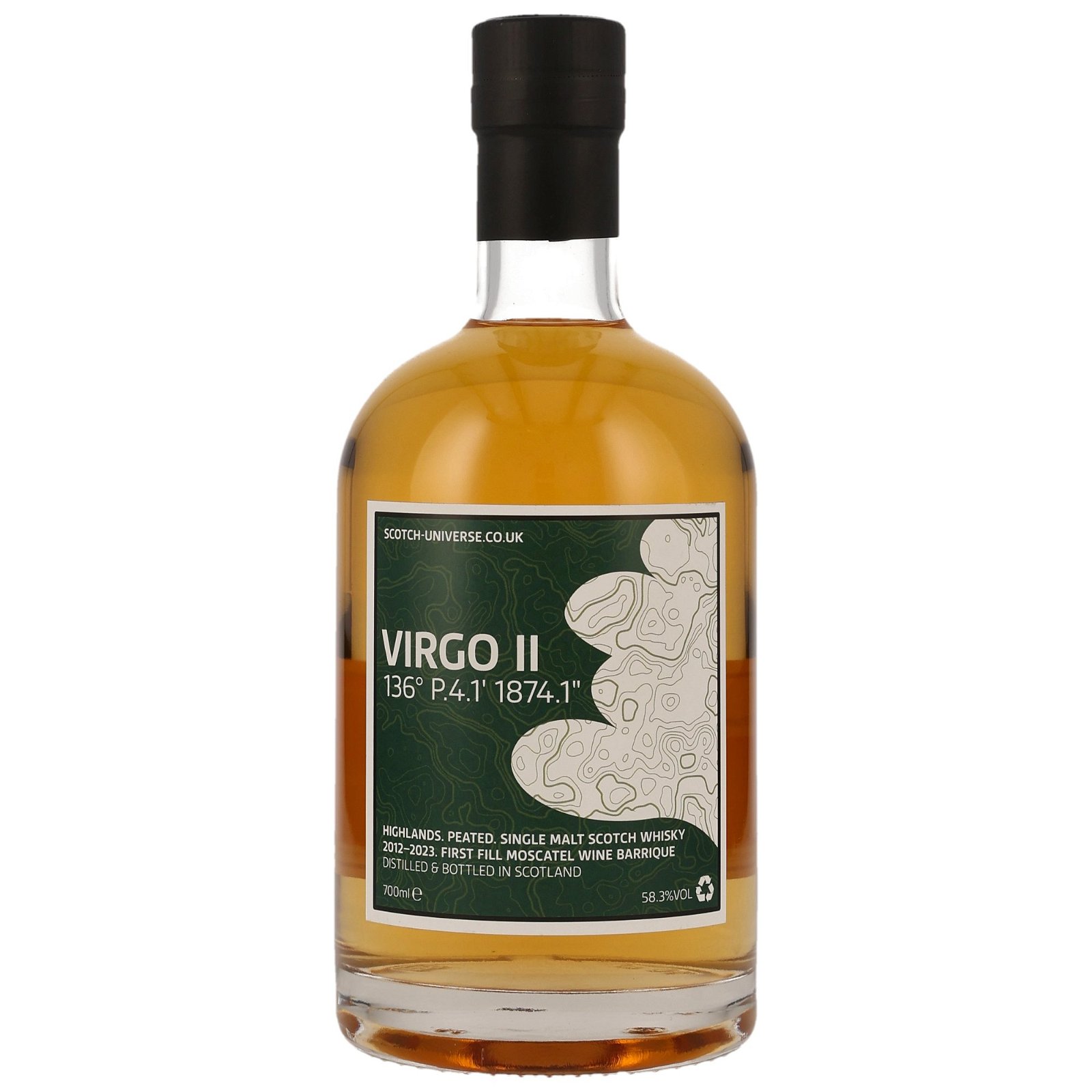 VIRGO II 2012/2023 First Fill Moscatel Wine Barrique (Scotch Universe)