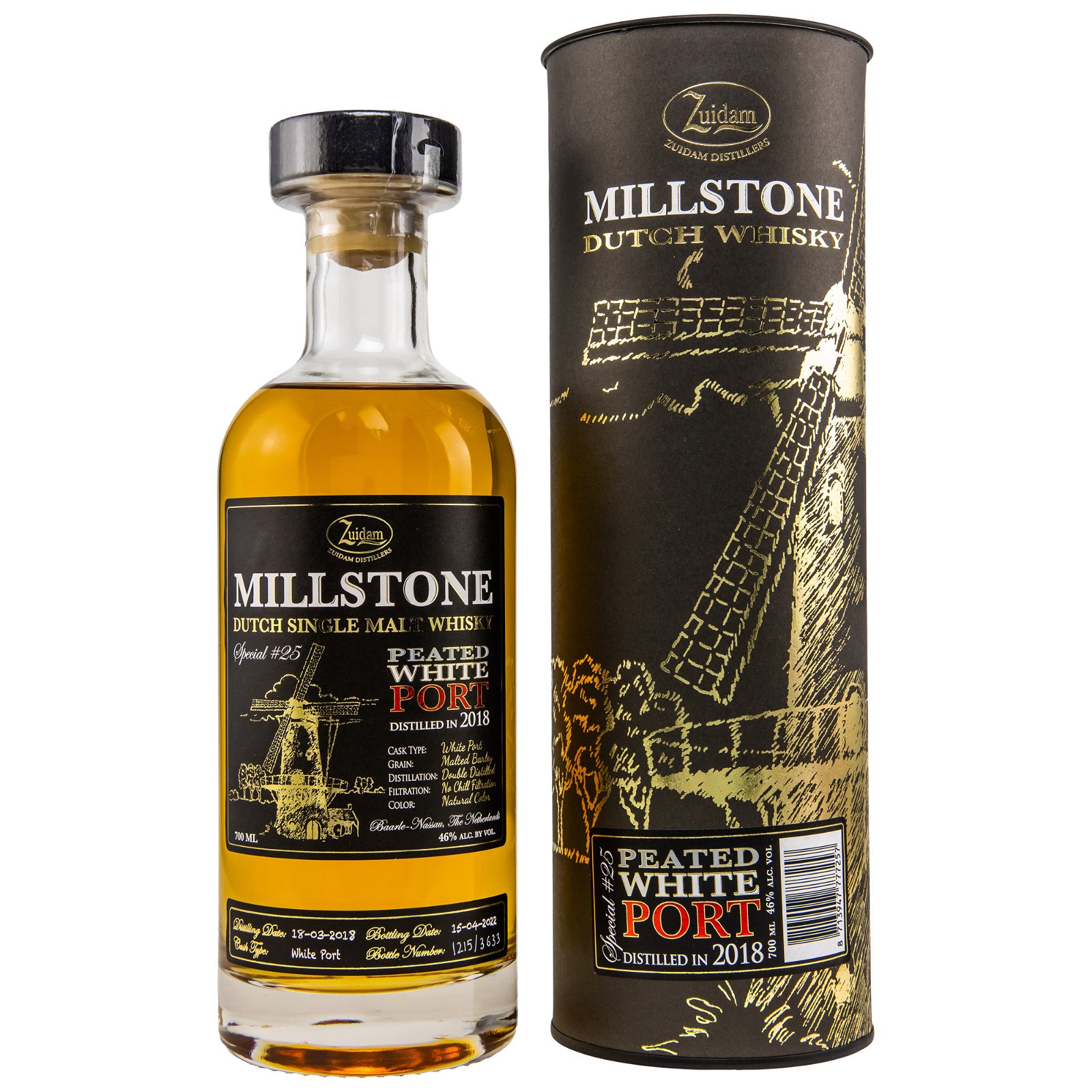 Millstone 2018/2022 - 4 Jahre Special #25 Peated White Port Cask