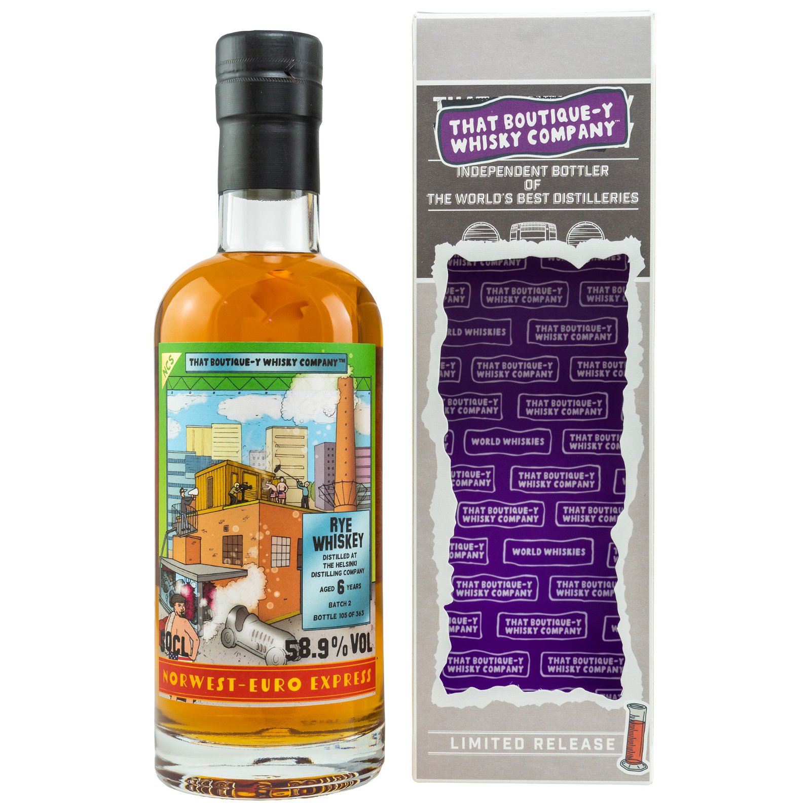 The Helsinki Distilling Company 6 Jahre Batch 2 (That Boutique-y Whisky Company)