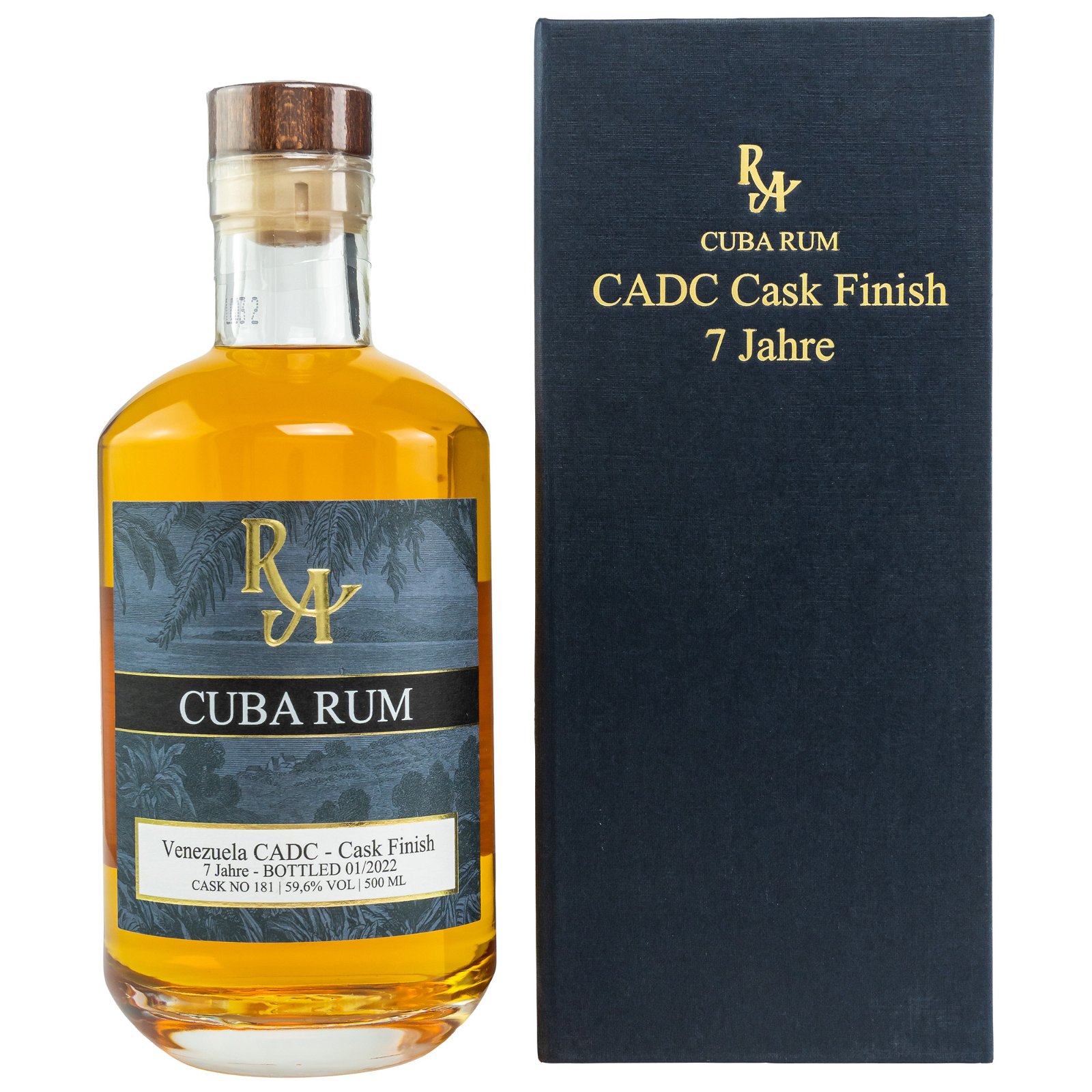 Rum Artesanal 7 Jahre Cuba Rum CADC Cask Finish No. 181