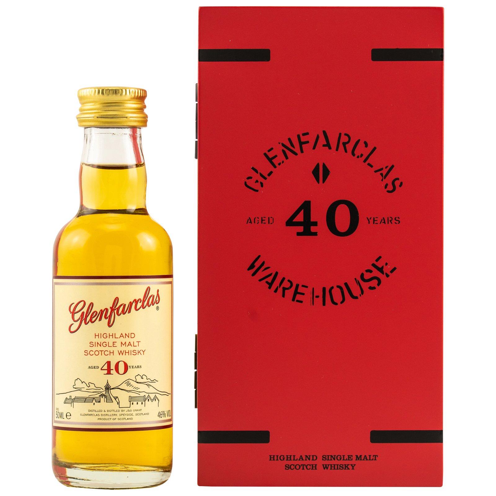 Glenfarclas 40 Jahre (Miniatur)