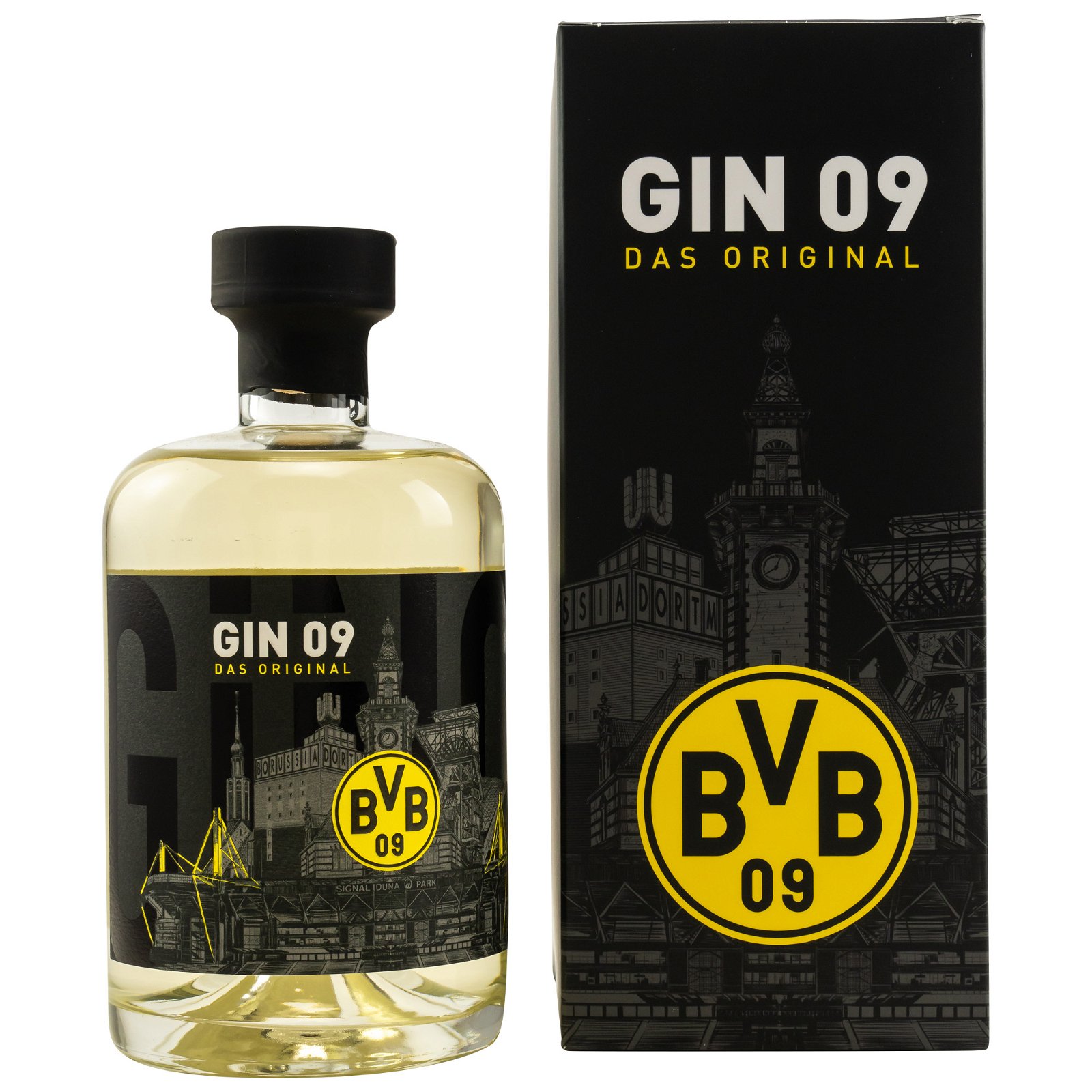 BVB Gin 09 Das Original Borussia Dortmund mit Geschenkverpackung