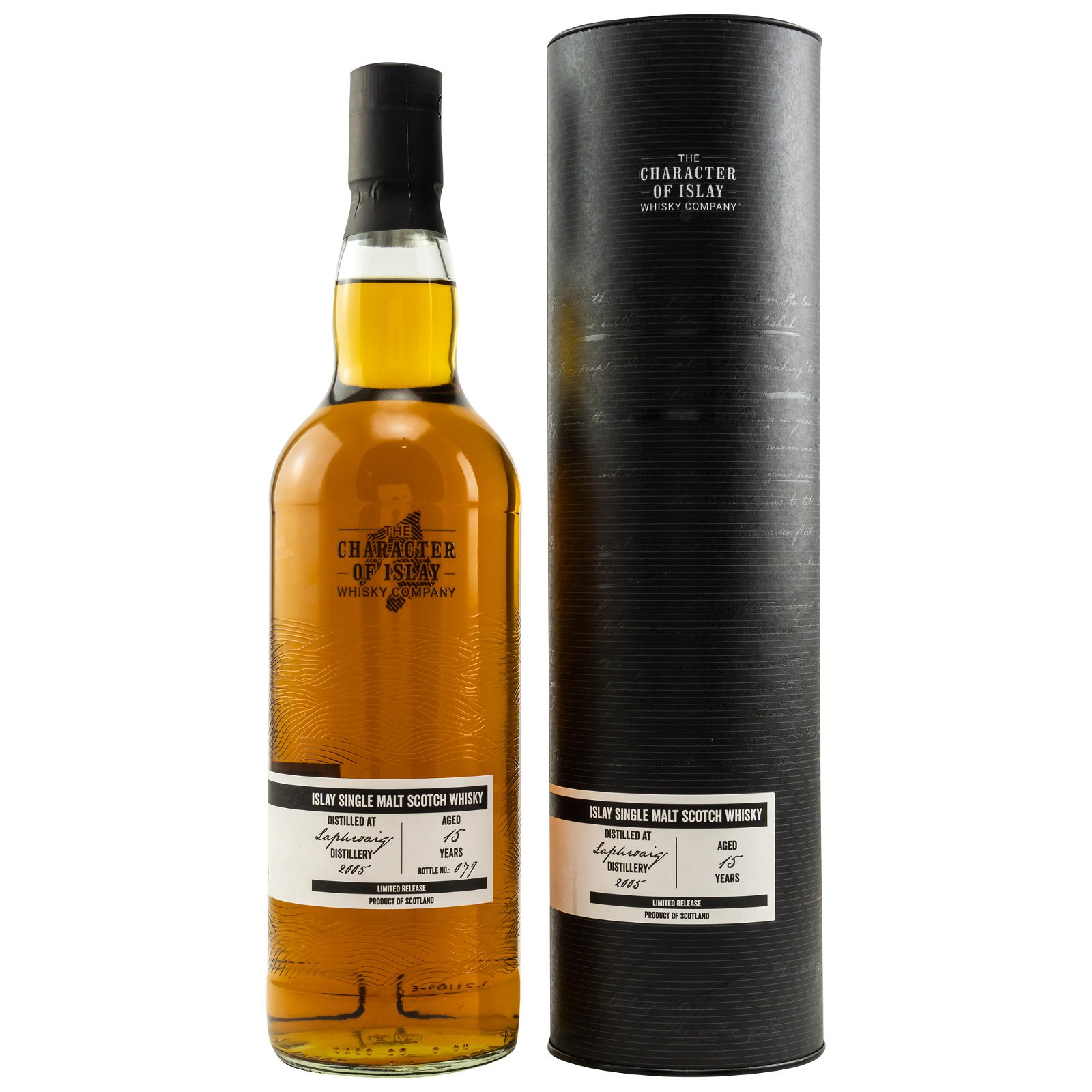 Laphroaig 2005 - 15 Jahre Cask No. 11680 (The Character of Islay Whisky Company)