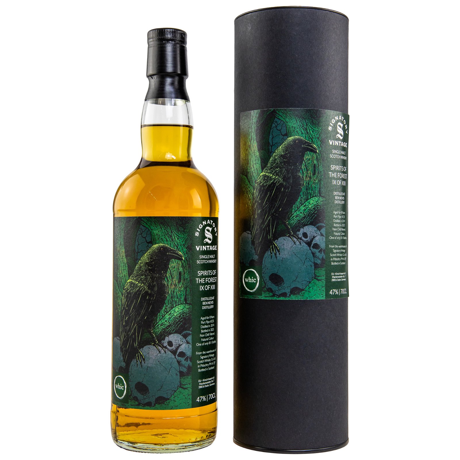 Ben Nevis 2014/2023 - 8 Jahre Single Port Pipe No. 235 Spirits of the Forest IX of XIII (whic)
