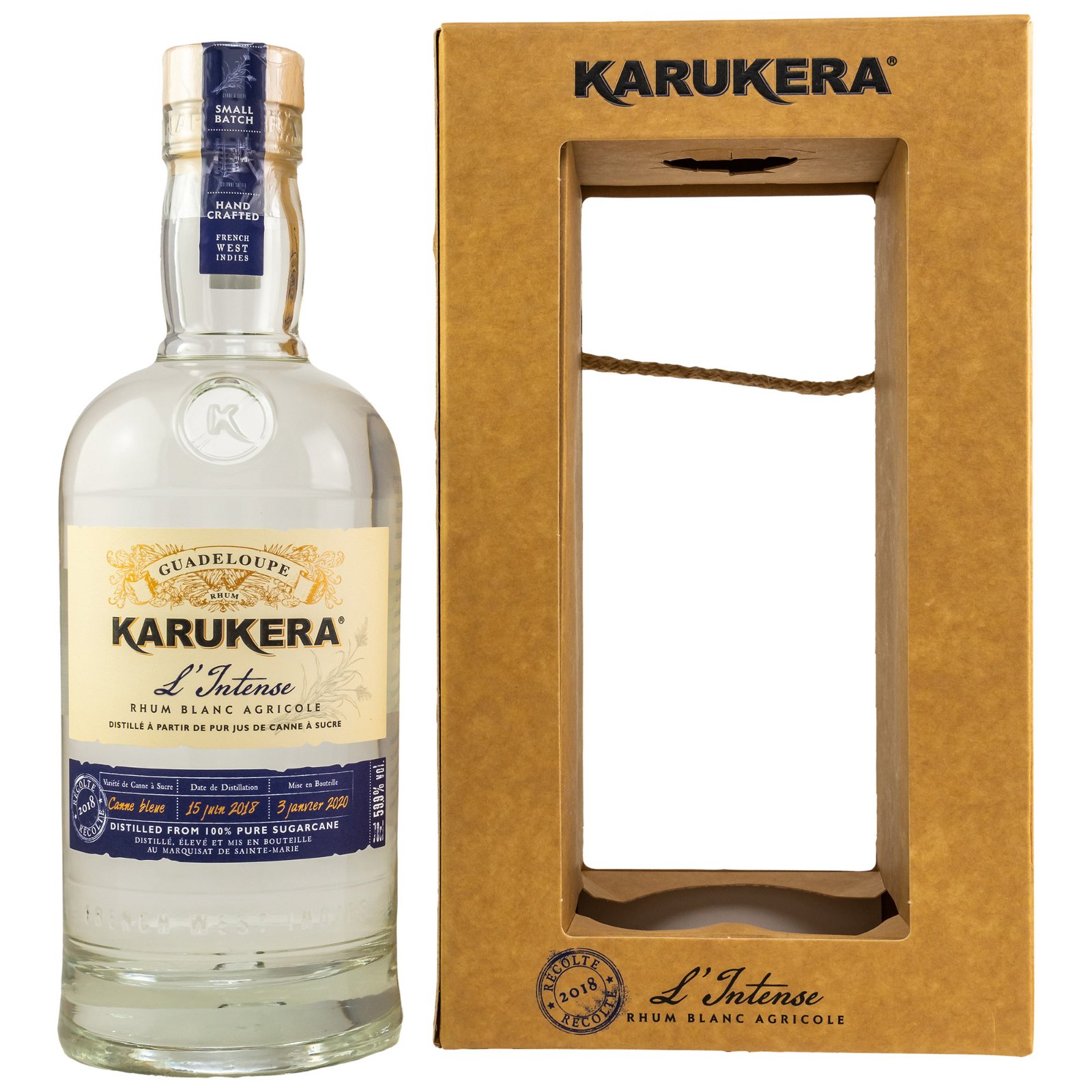 Karukera 2018 L'Intense Edition No. 3 Rhum Blanc Agricole