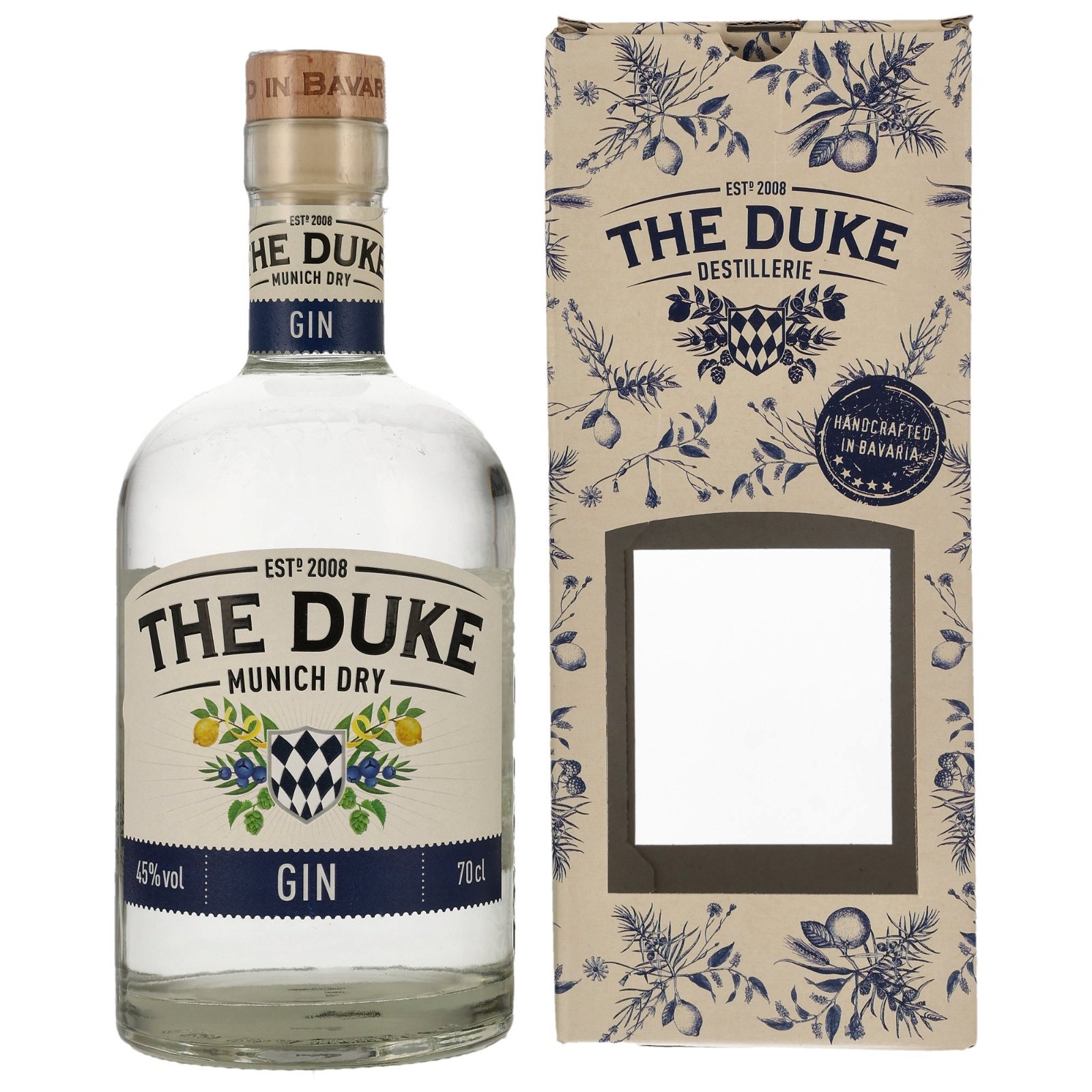 The Duke Munich Dry Gin mit Geschenkverpackung (Bio)