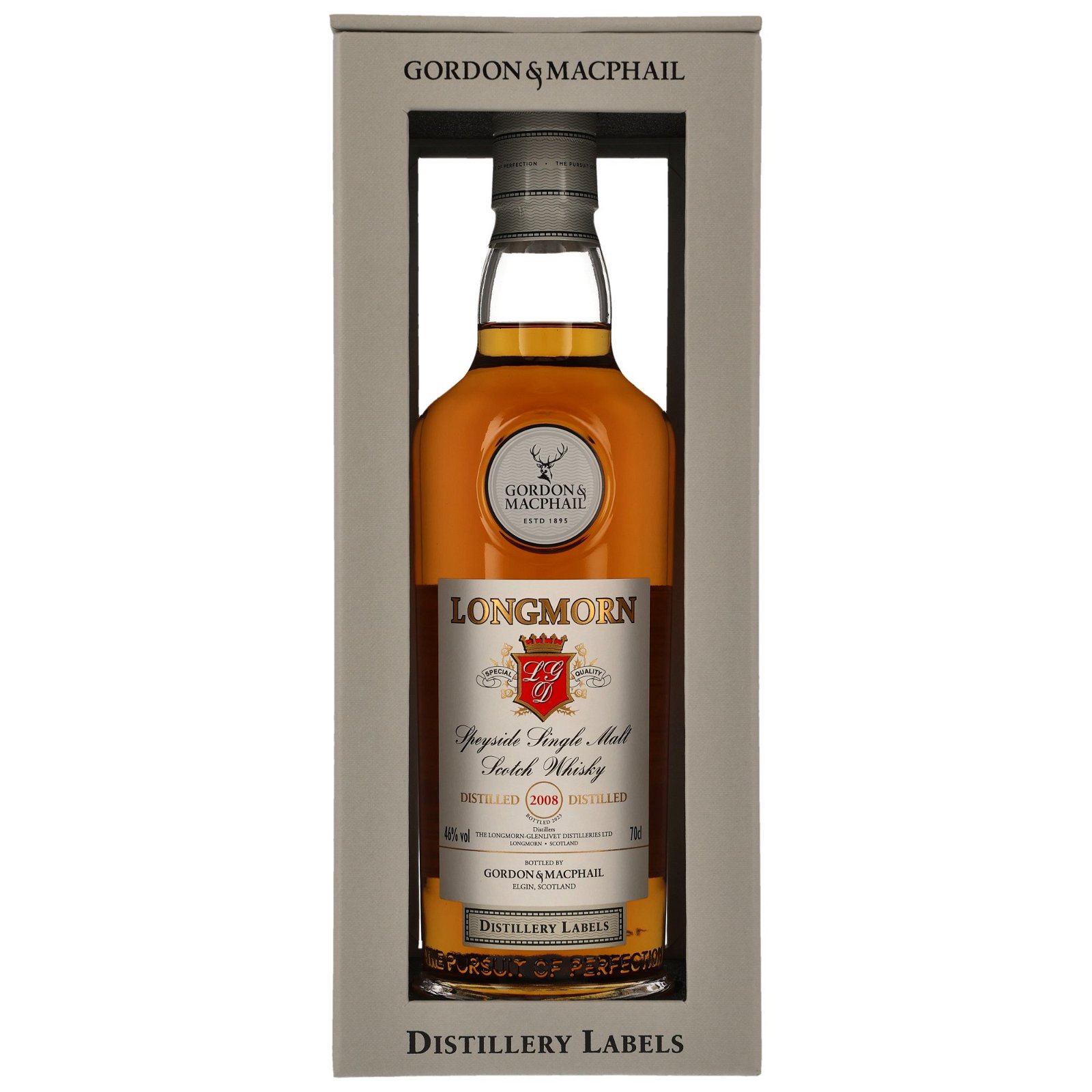 Longmorn 2008/2023 Distillery Labels (Gordon & MacPhail)