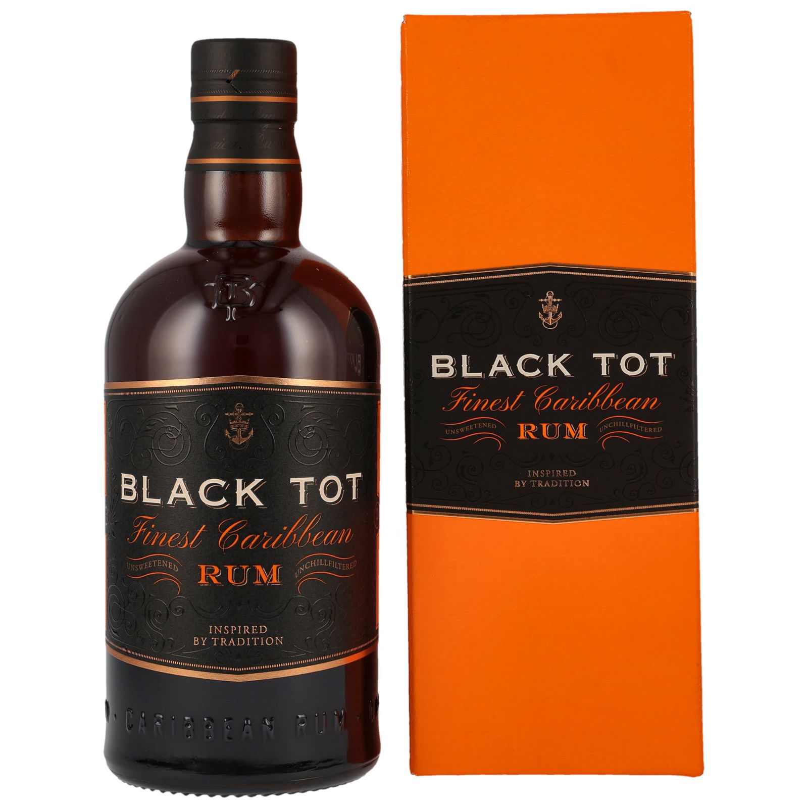 Black Tot Rum mit Geschenkverpackung