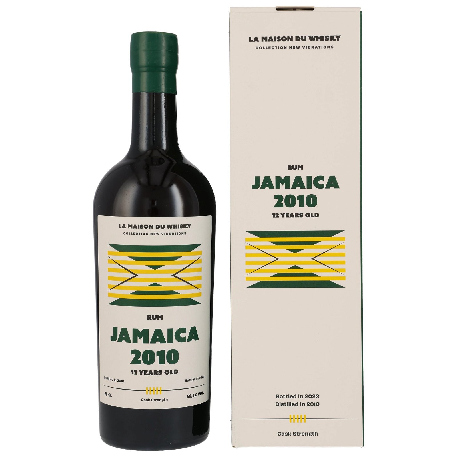 Jamaica 2010/2023 - 12 Jahre Bourbon Barrel No. #MM10FV52 New Vibrations