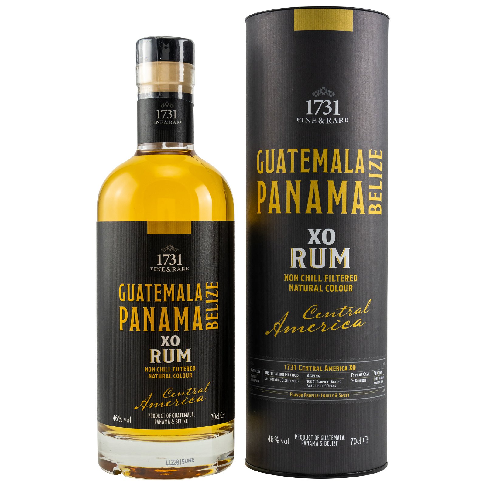 1731 Central America XO Rum Guatemala - Panama - Belize