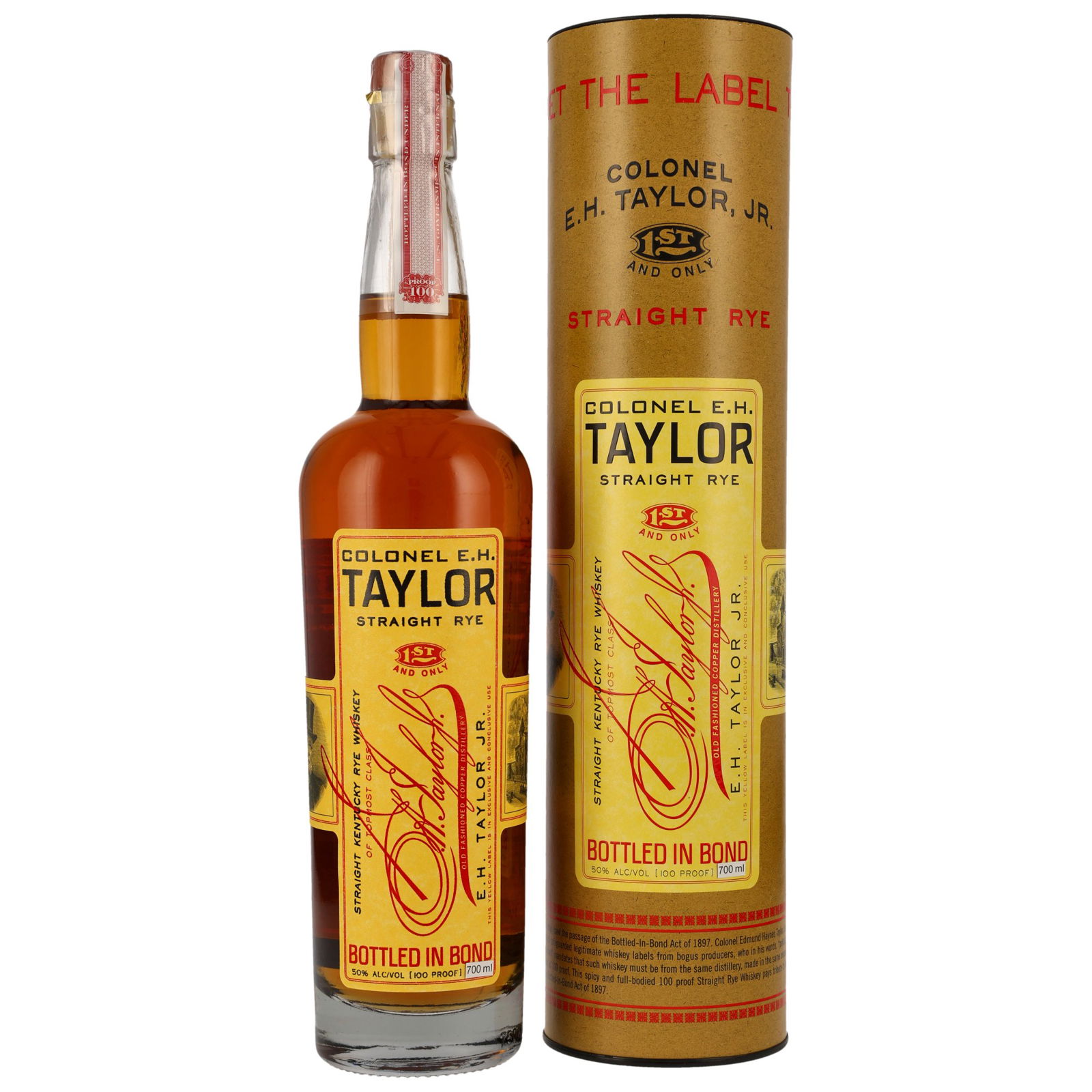 Colonel E.H. Taylor Straight Rye 100 Proof