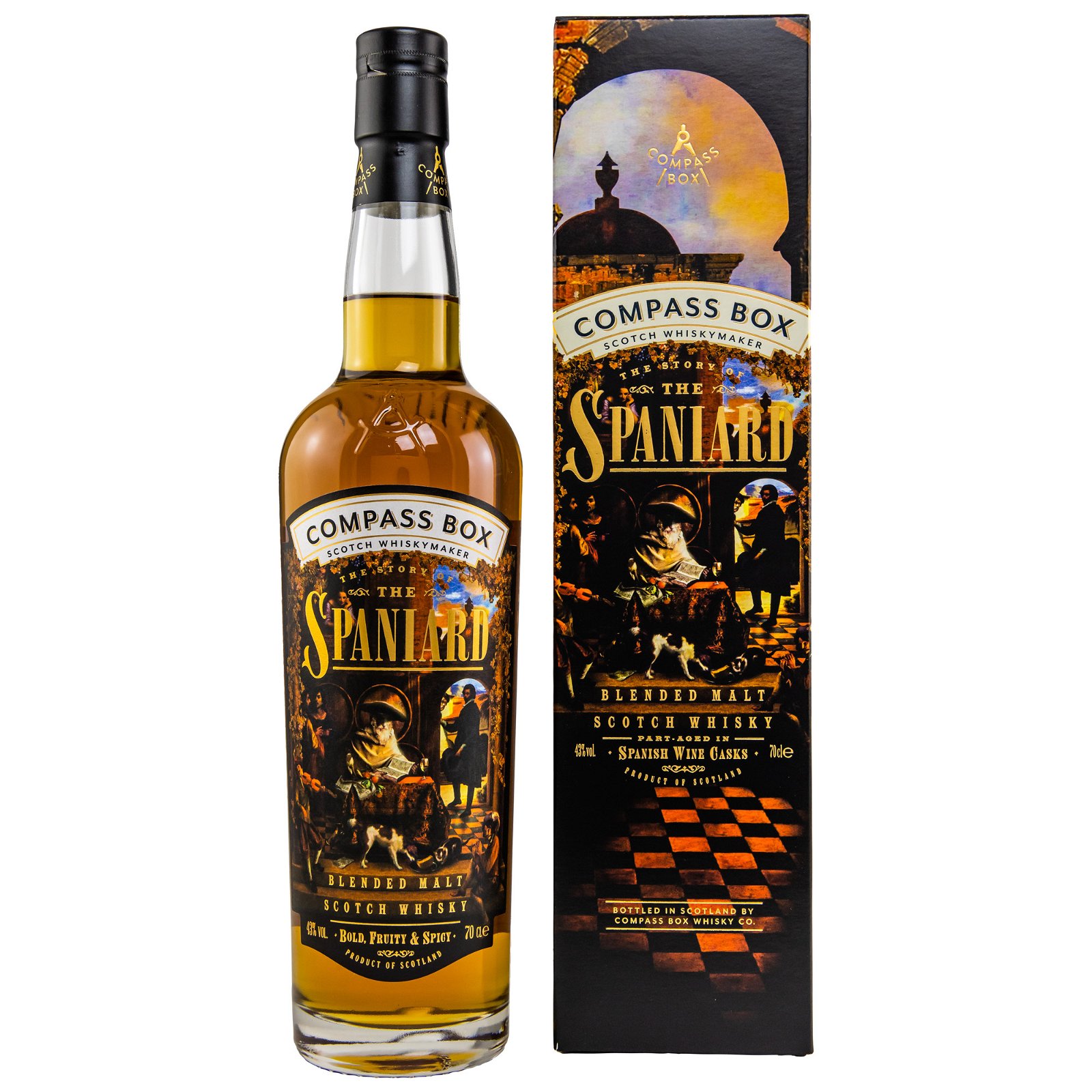 Compass Box - Story of the Spaniard mit Geschenkverpackung