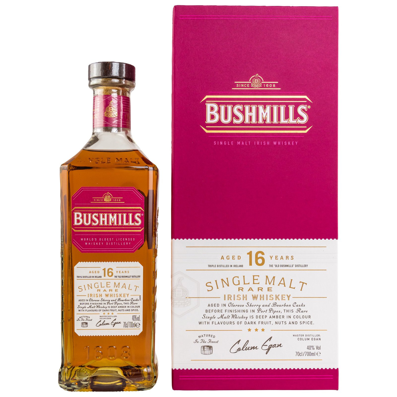 Bushmills 16 Jahre Rare Irish Whiskey