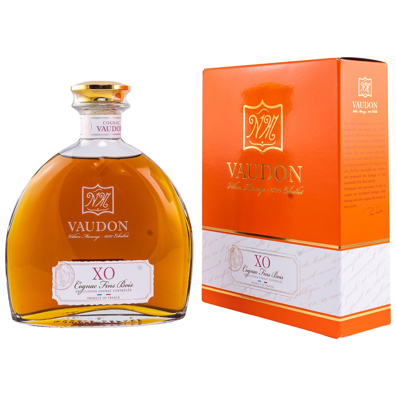 Vaudon XO Cognac Fins Bois