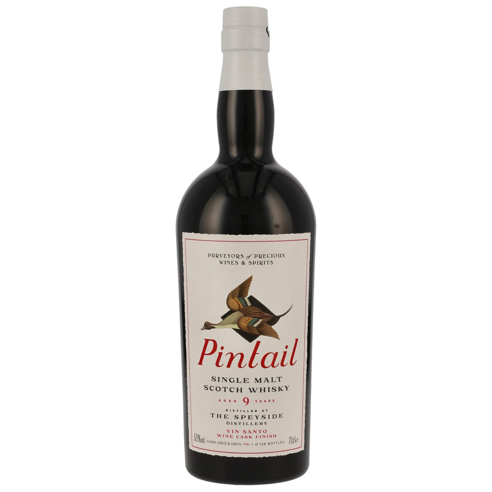 Speyside 2014 - 9 Jahre Vín Santo Wine Cask Finish Octave No. 23672+23673 Pintail (The Whisky Cellar)