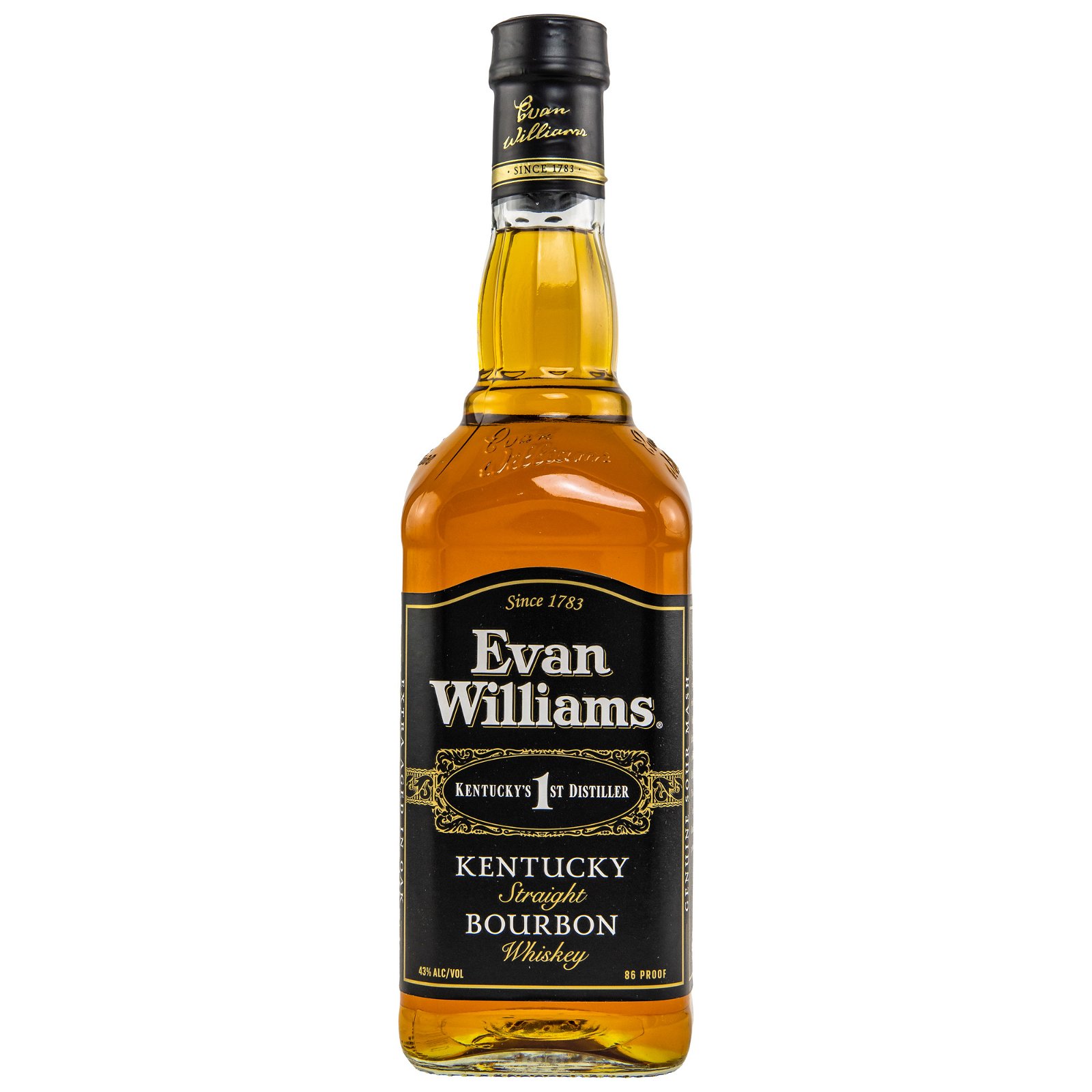 Evan Williams Kentucky Straight Bourbon Black Label