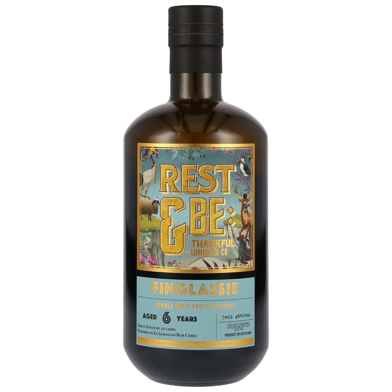 Finglassie 2017/2023 - 6 Jahre Small Batch Jamaican Rum Cask Finish (Rest & Be Thankful)