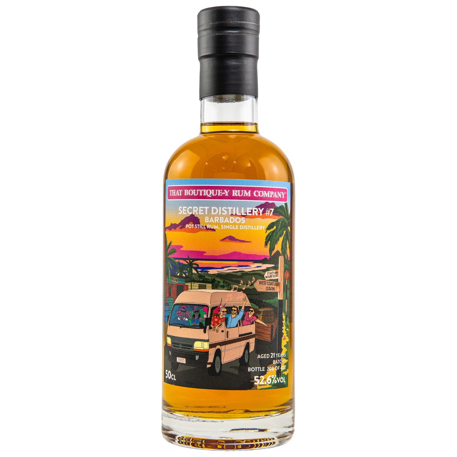 Secret Distillery #7 Barbados 21 Jahre Batch 1 (That Boutique-y Rum Company)