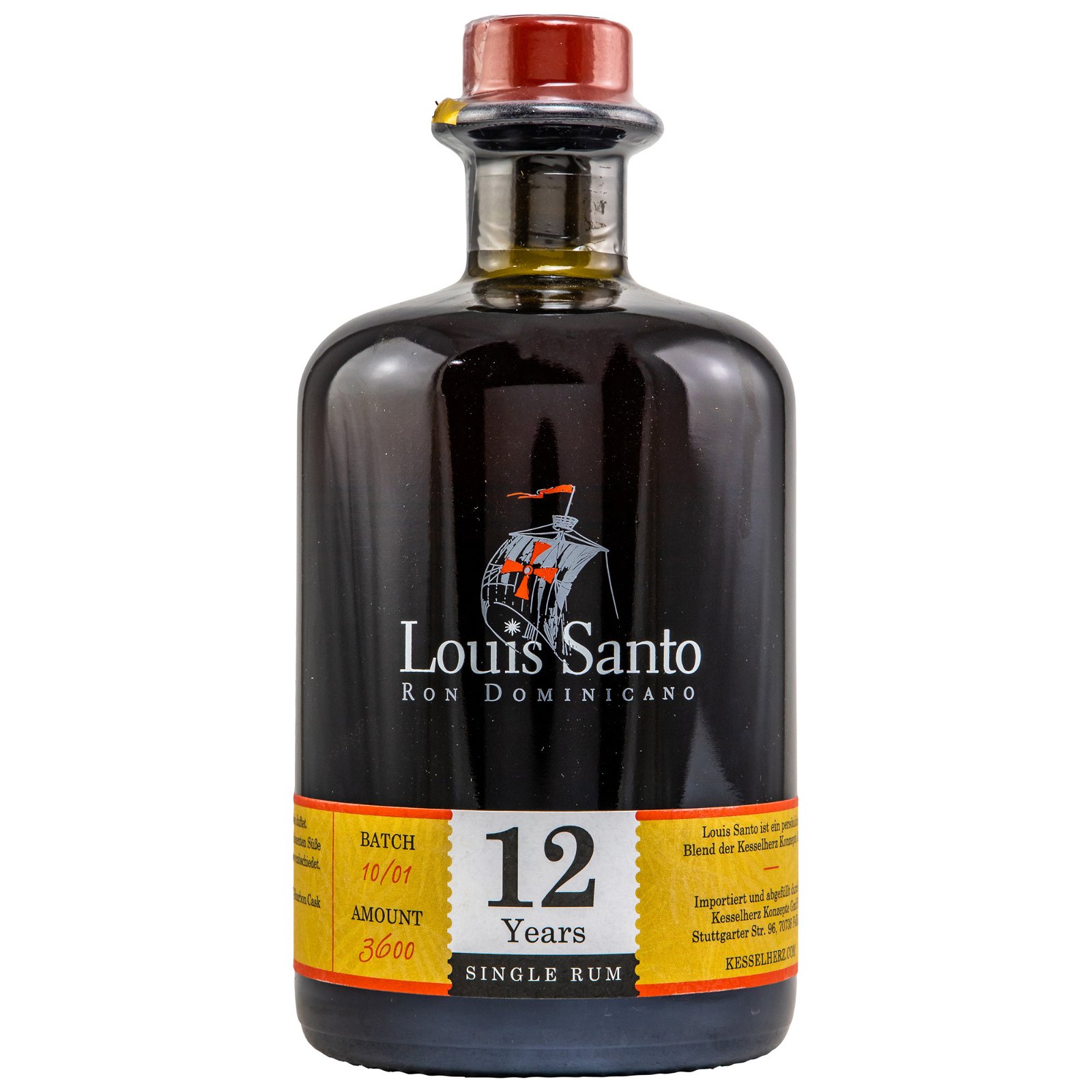 Louis Santo 12 Jahre Single Rum Sherry Cask Finish