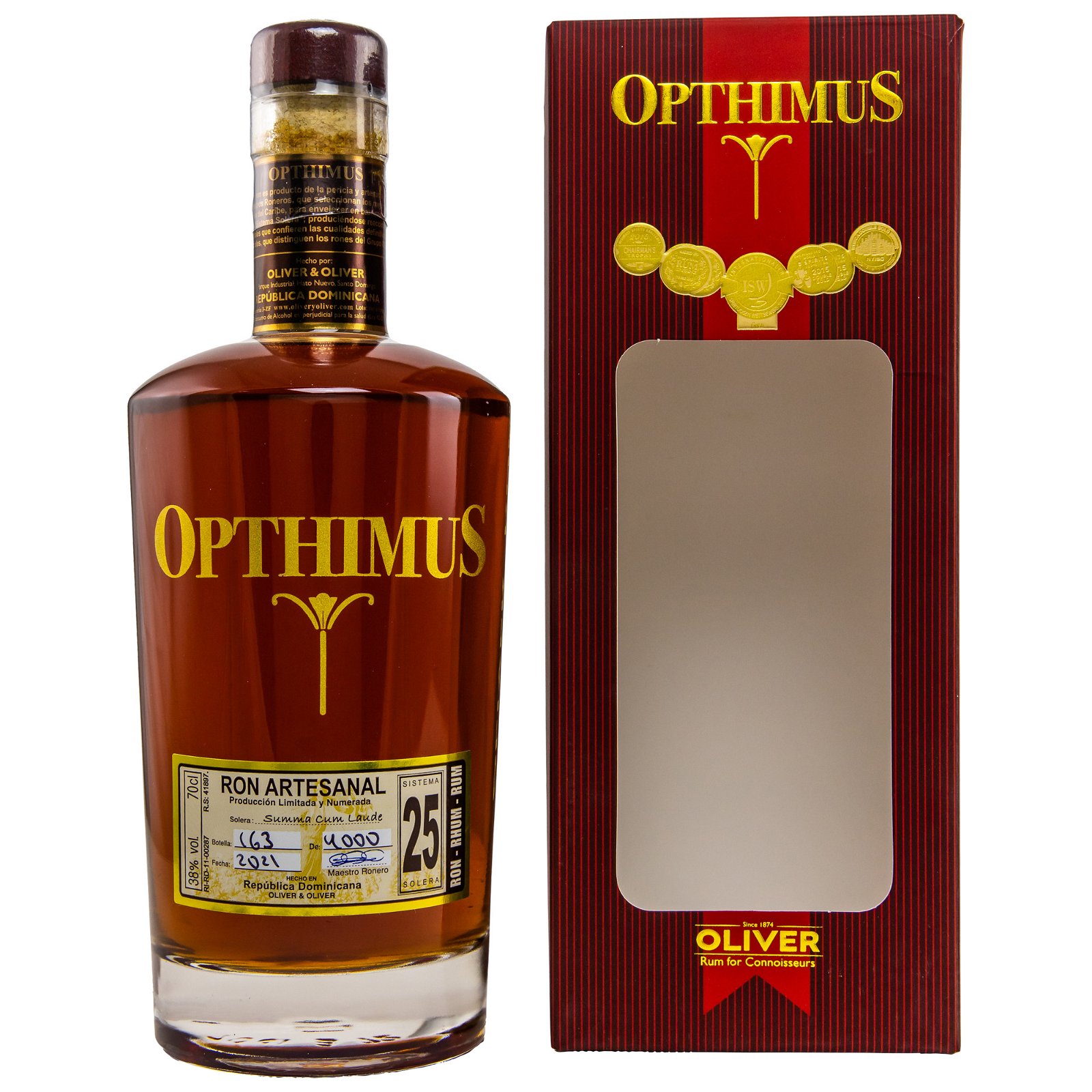 Opthimus 25 Jahre Solera Rum