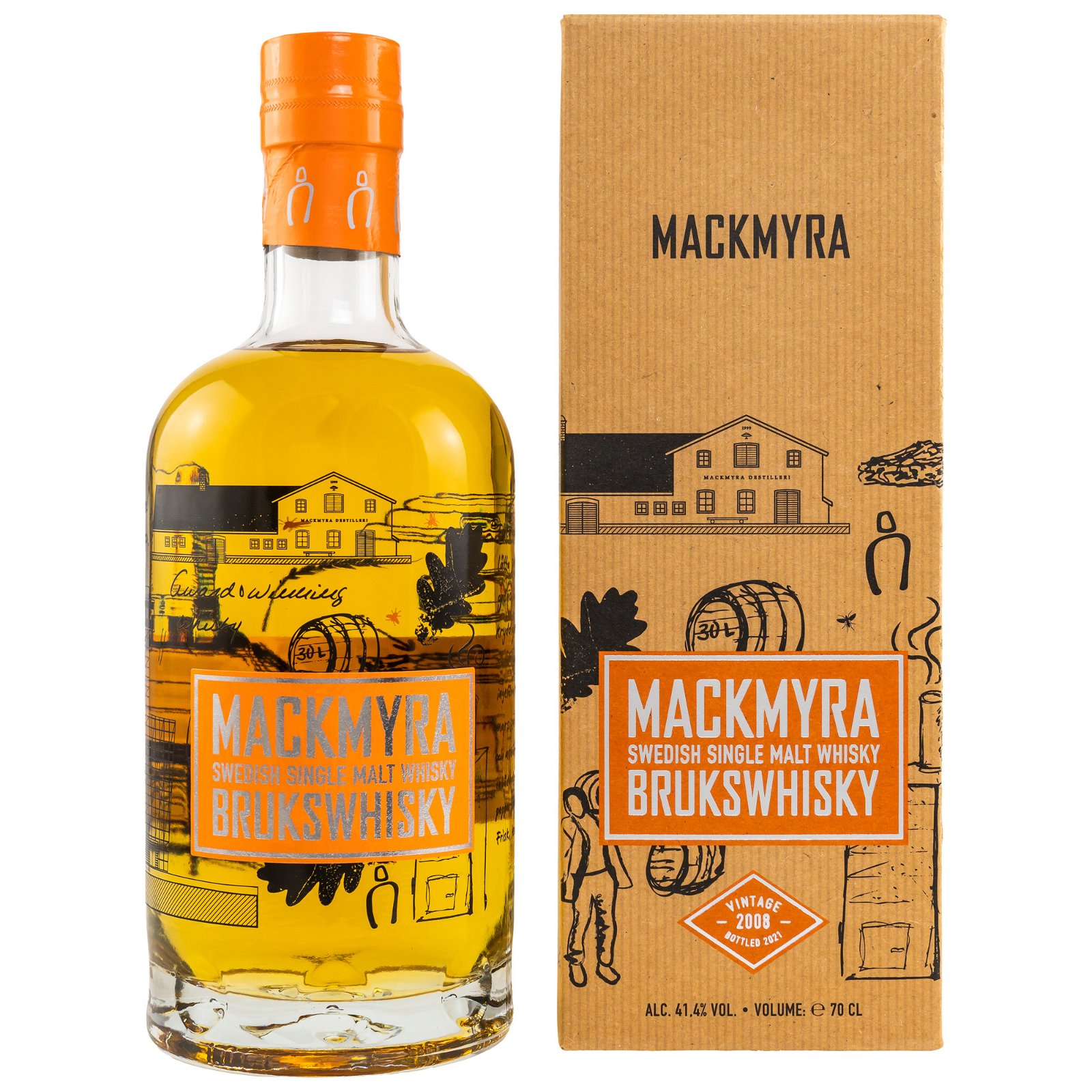 Mackmyra 2008/2021 Brukswhisky 