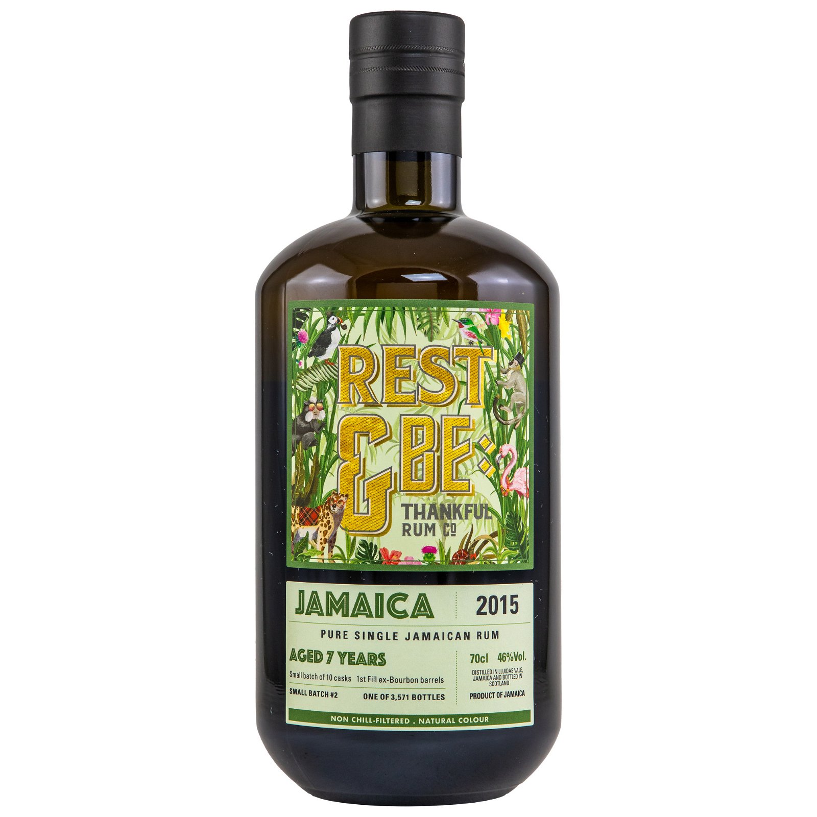 Jamaica 2015/2023 - 7 Jahre Bourbon Barrels Small Batch #2 (Rest & Be Thankful)