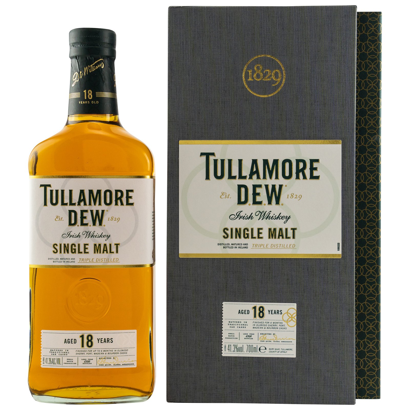 Tullamore Dew 18 Jahre Triple Distilled (Irland)