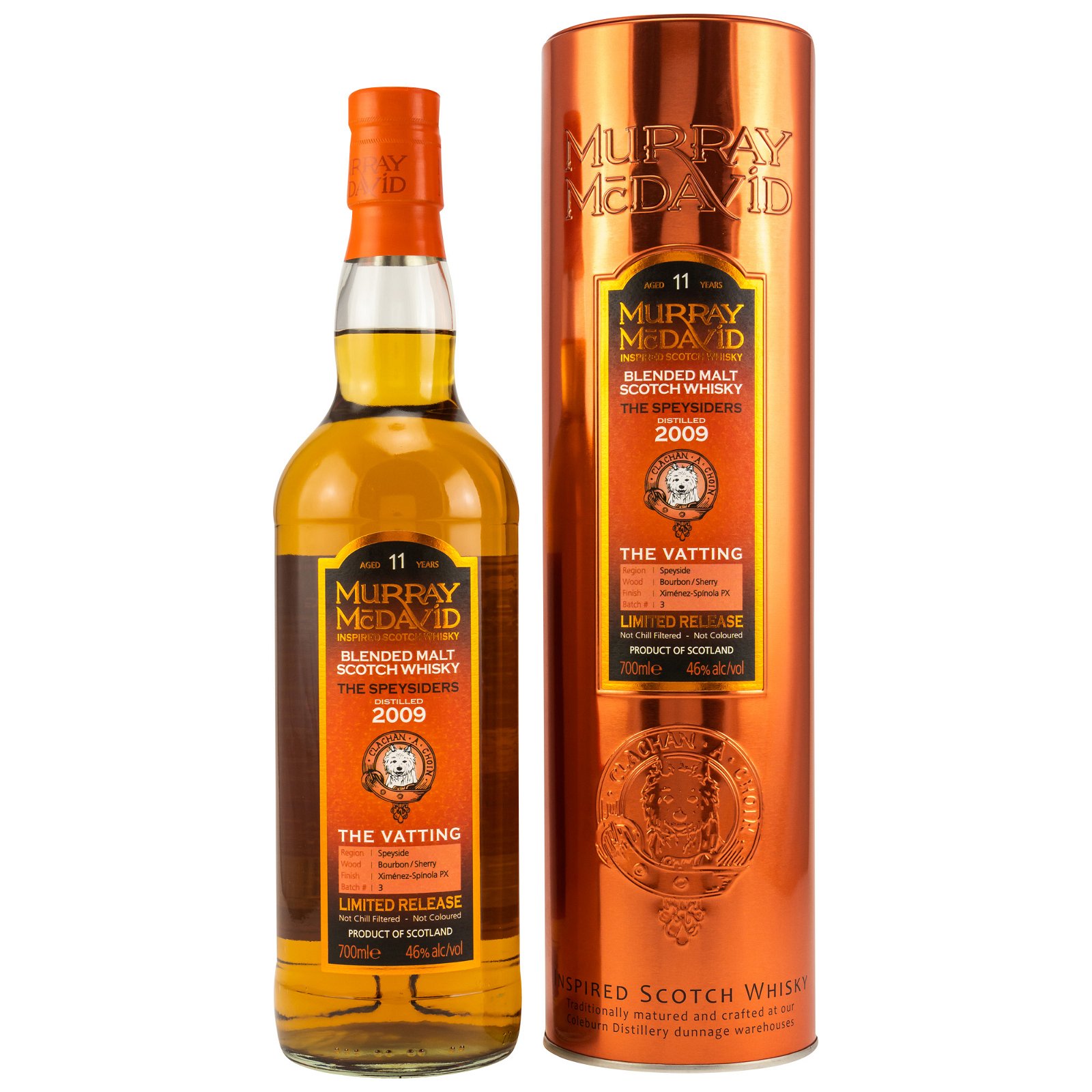 The Speysiders 2009 - 11 Jahre PX-Sherry Cask Finish The Vatting (Murray McDavid)