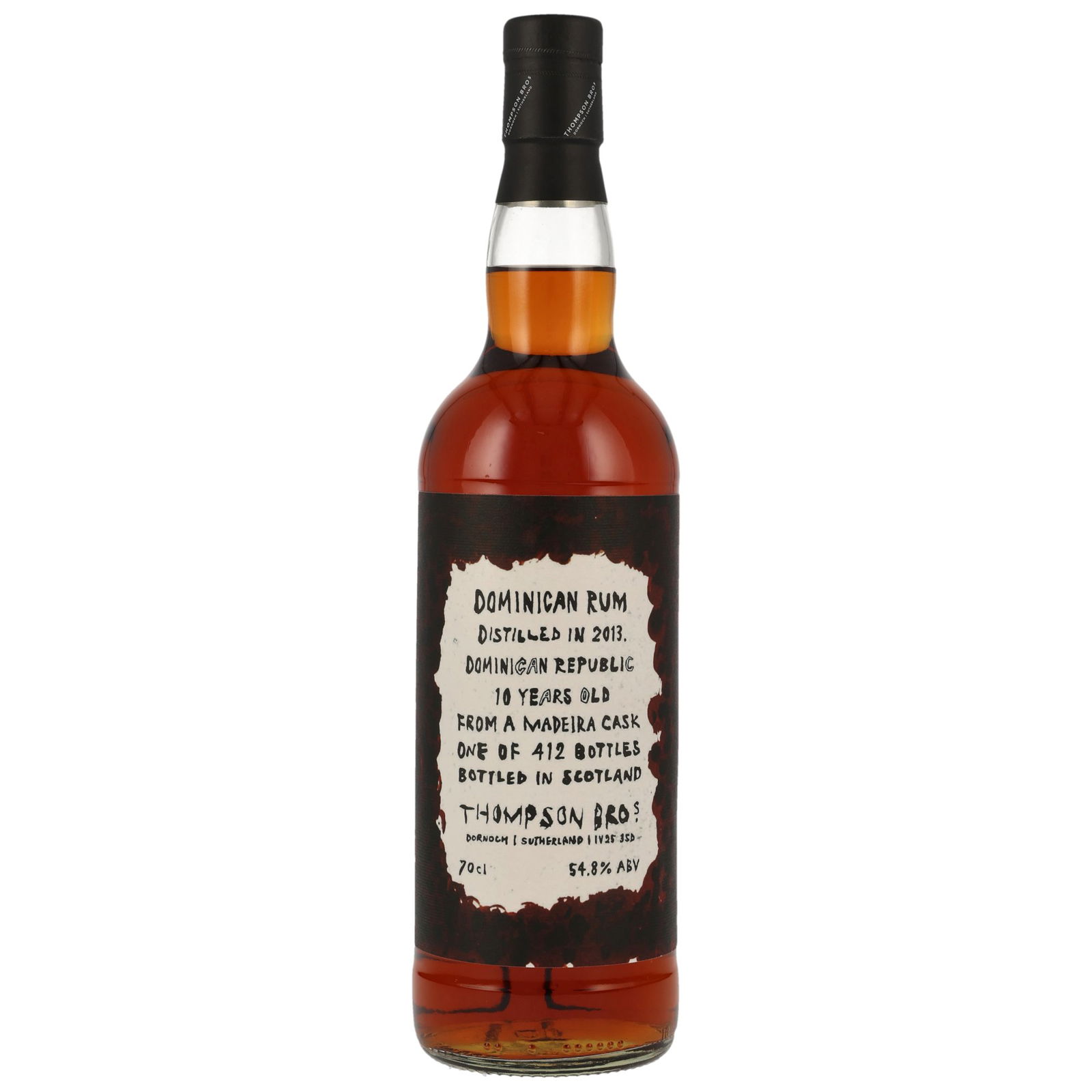 Dominican Rum 2013/2023 - 10 Jahre Madeira Cask (Thompson Bros.)