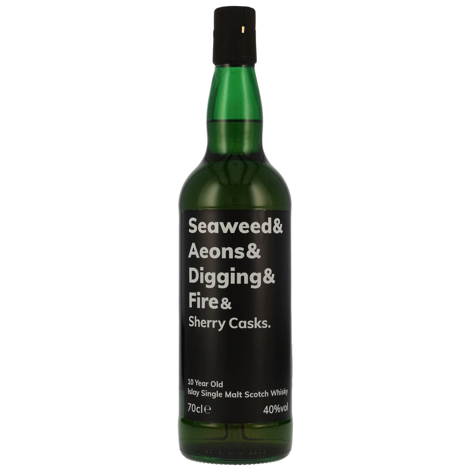 Seaweed & Aeons & Digging & Fire & Sherry Casks 10 Jahre Islay Single Malt Scotch Whisky (Atom Labs)