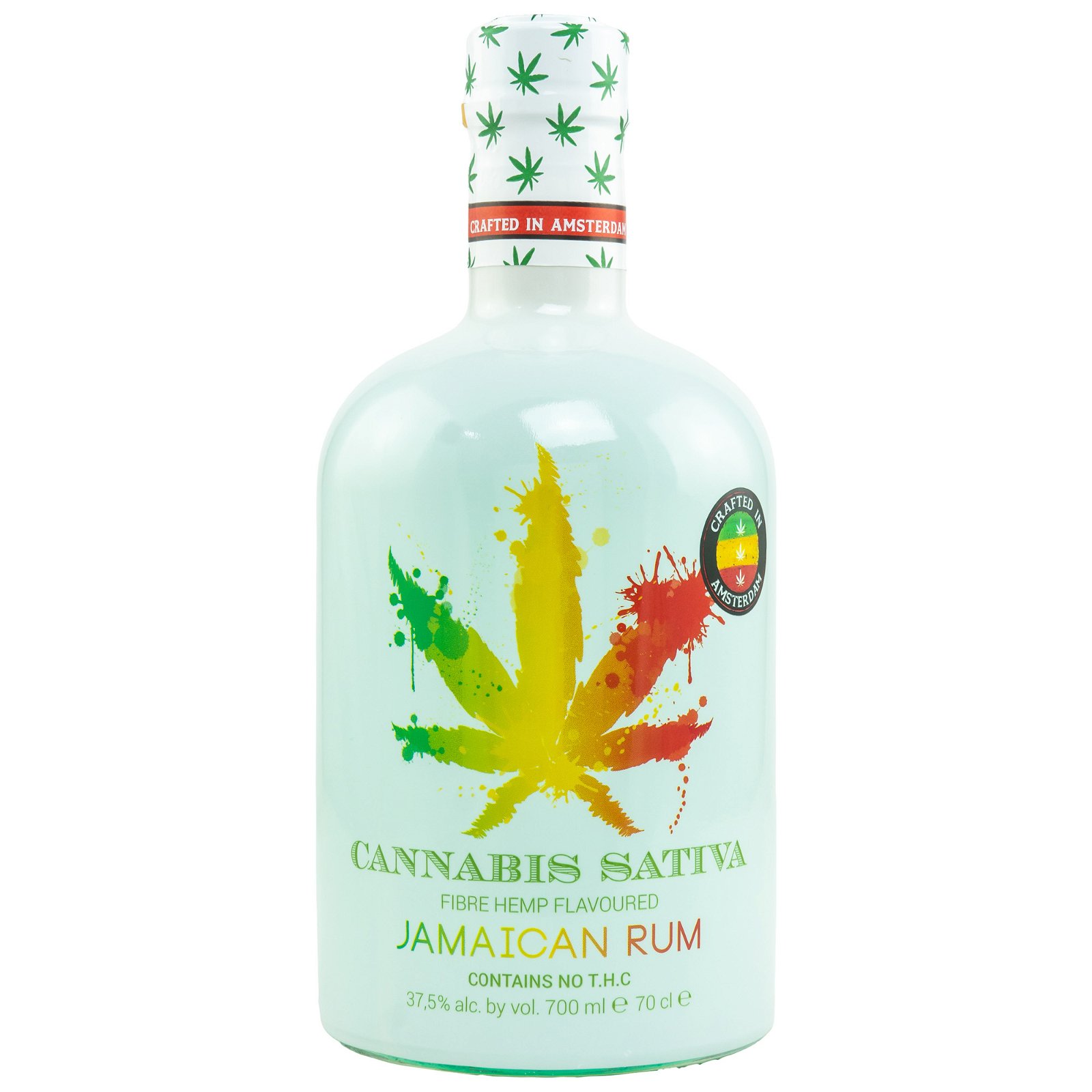 Cannabis Sativa Fibre Hemp Flavoured Jamaican Rum