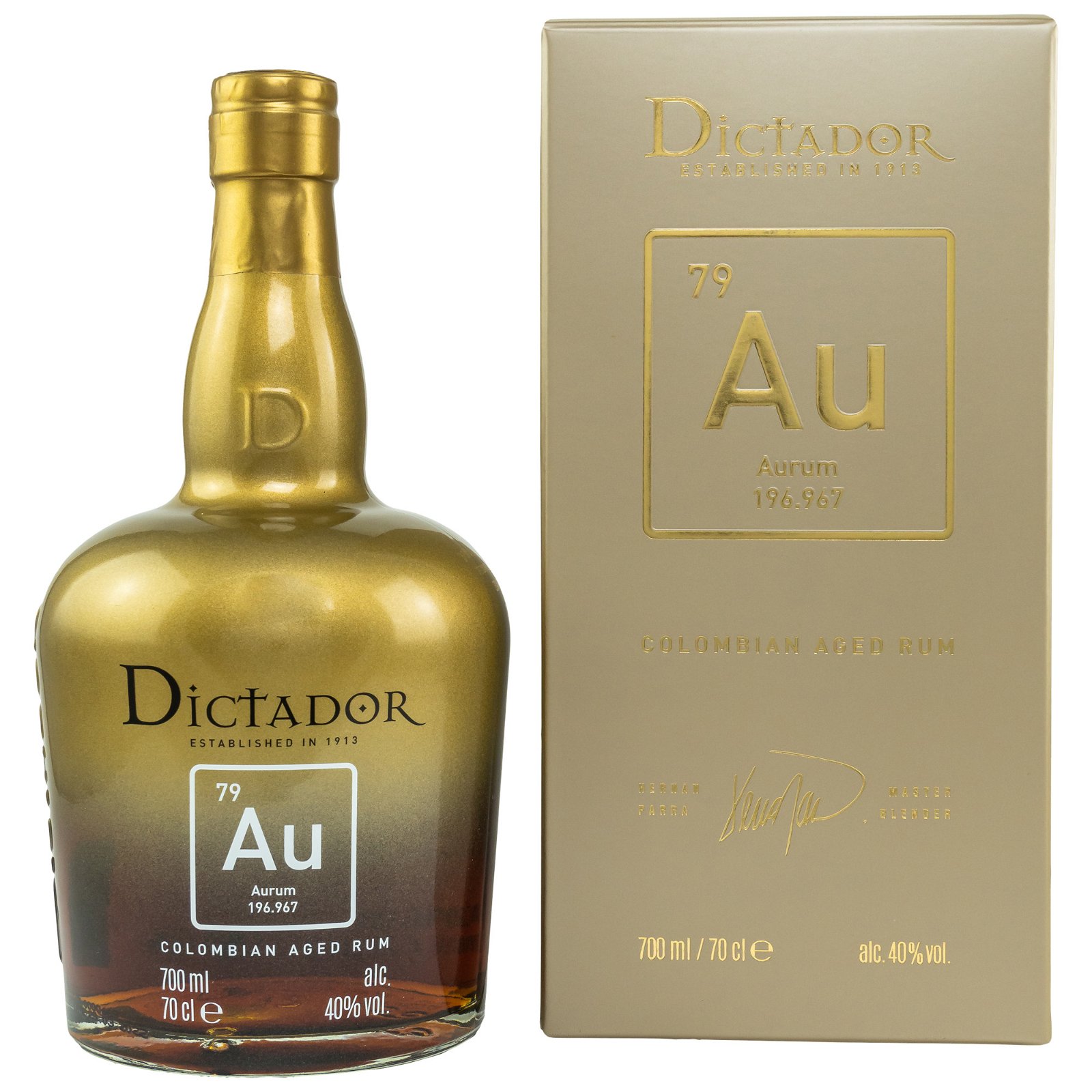 Dictador Aurum Colombian Aged Rum