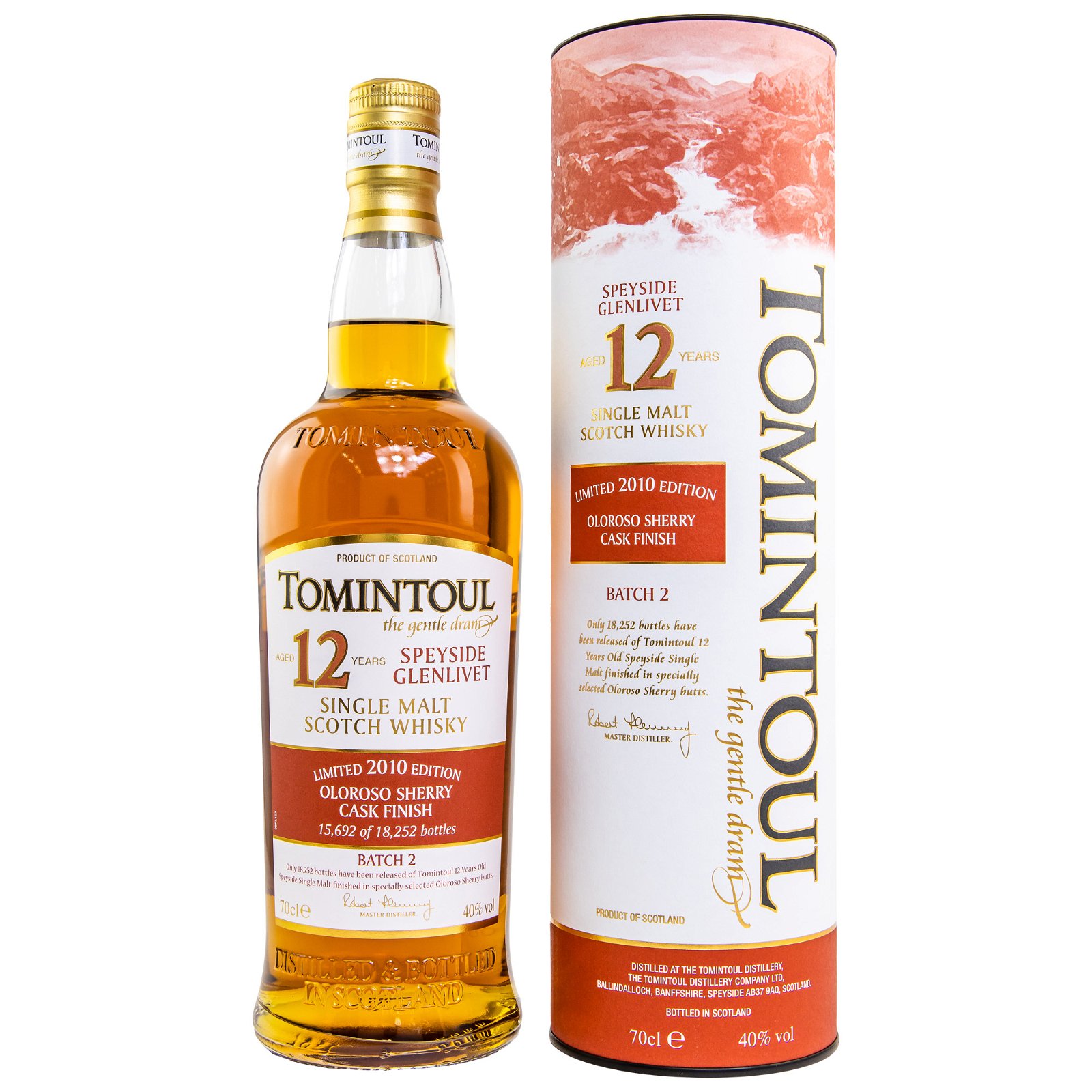 Tomintoul 12 Jahre Oloroso Sherry Cask Finish 2010 Edition