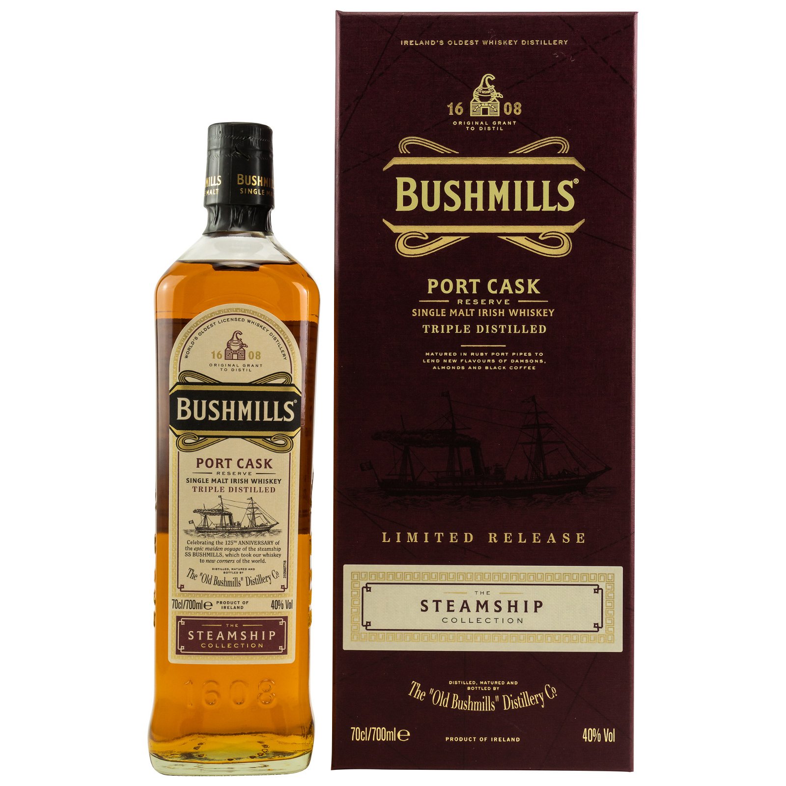 Bushmills Port Cask The Steamship Collection #2 (Irland)