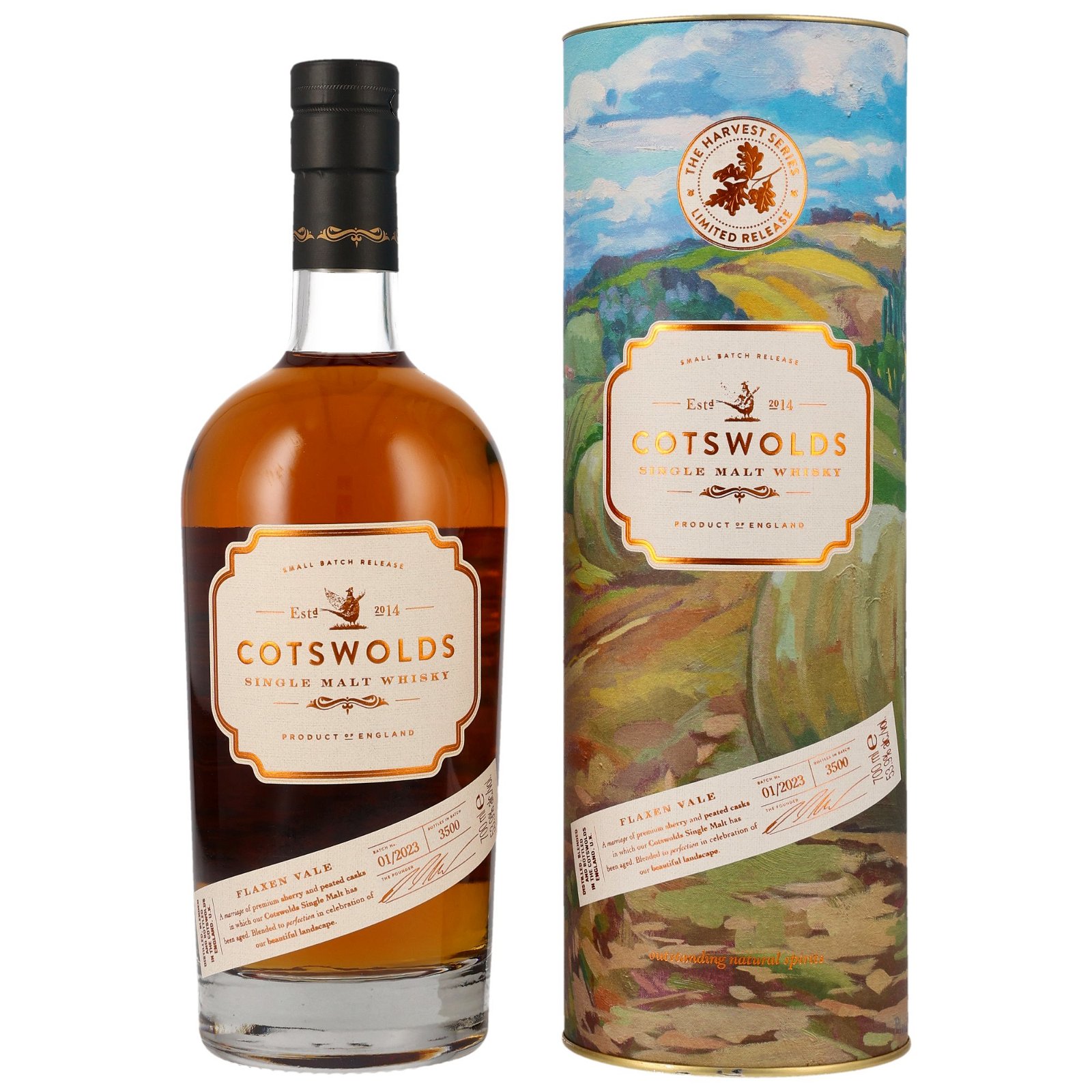 Cotswolds Flaxen Vale Batch No. 01/2023 The Harvest Series