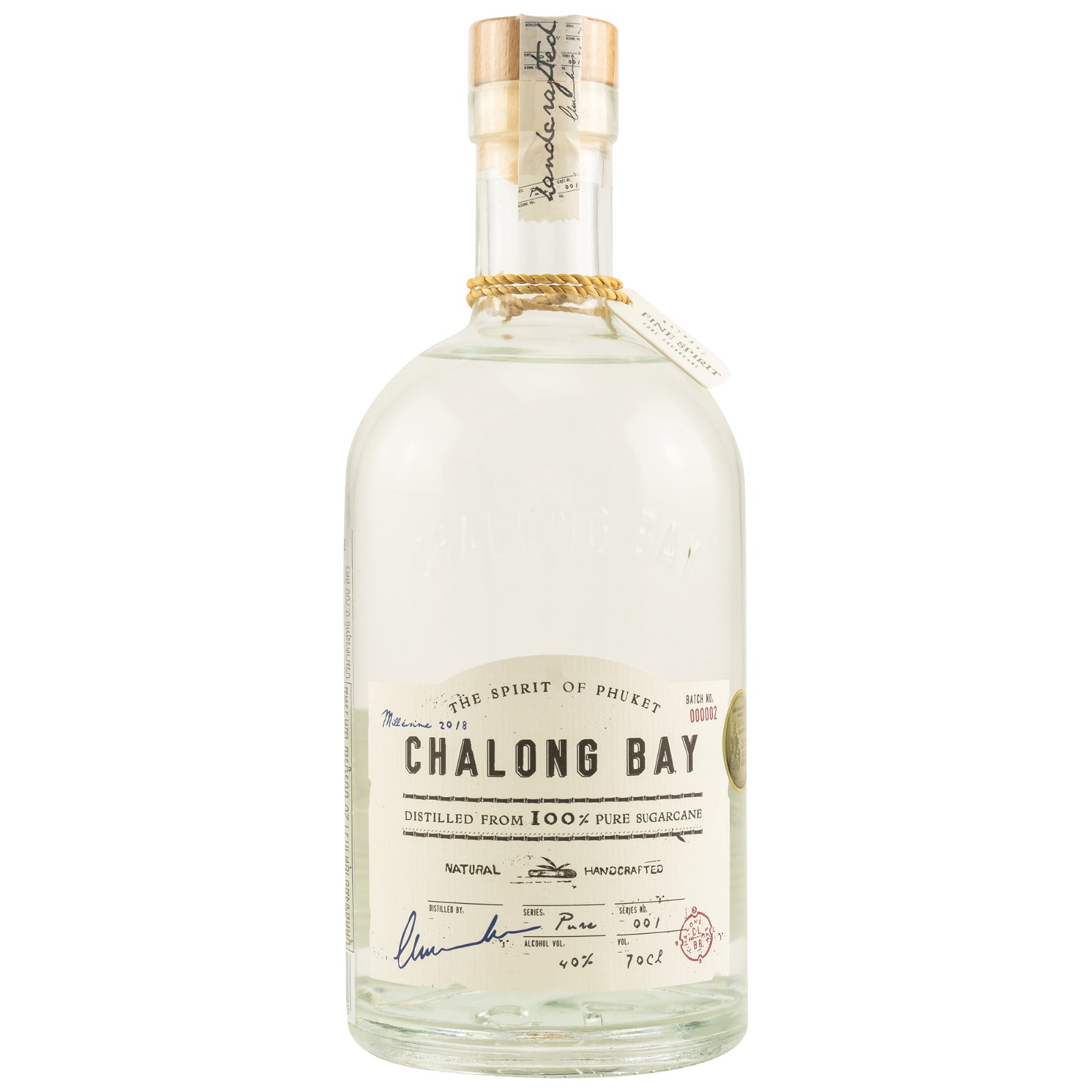 Chalong Bay Natural Handcrafted Cane Rum (Rum) (Thailand)