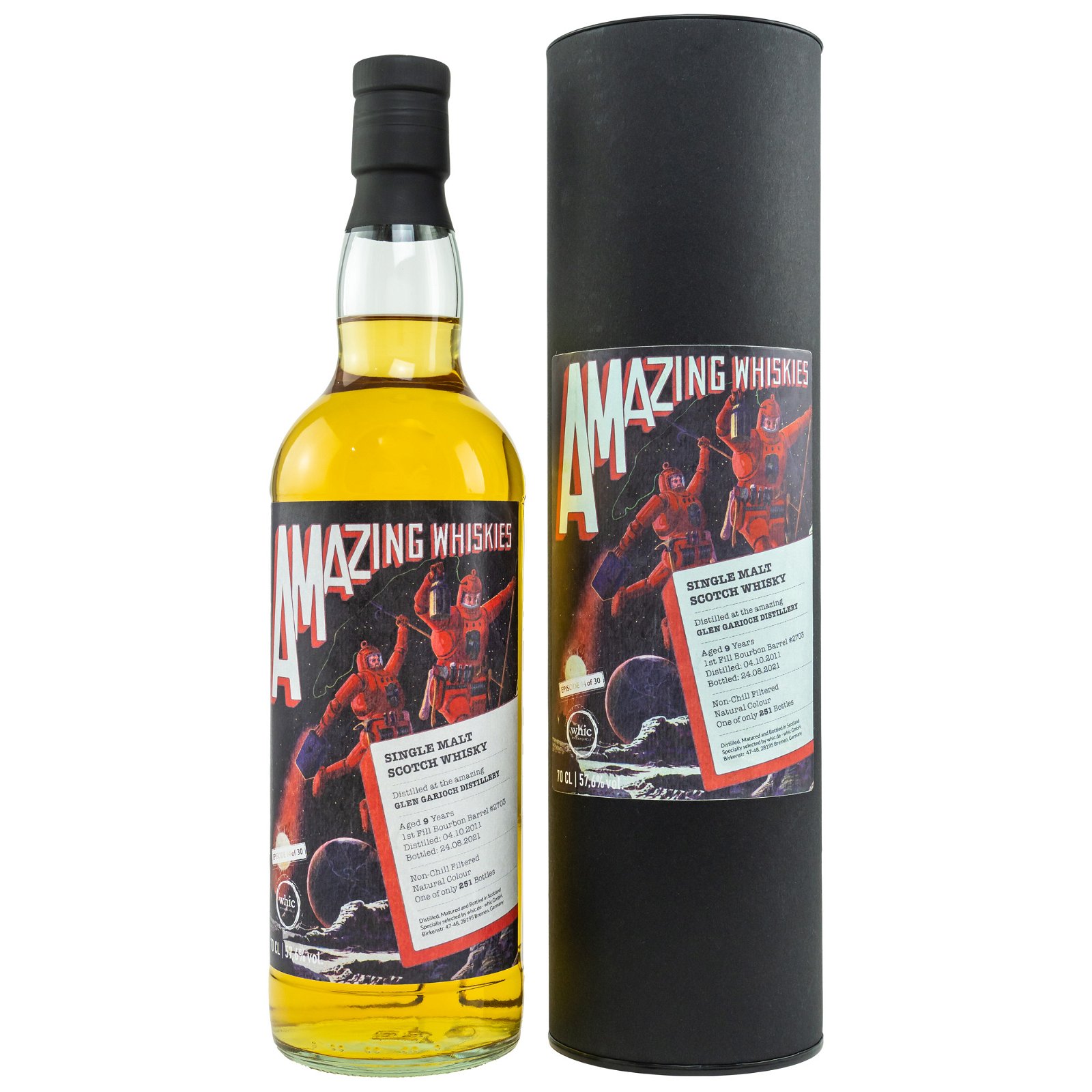 Glen Garioch 2011/2021 - 9 Jahre Single Bourbon Barrel No. 2703 (whic Amazing Whiskies Ep. 14)