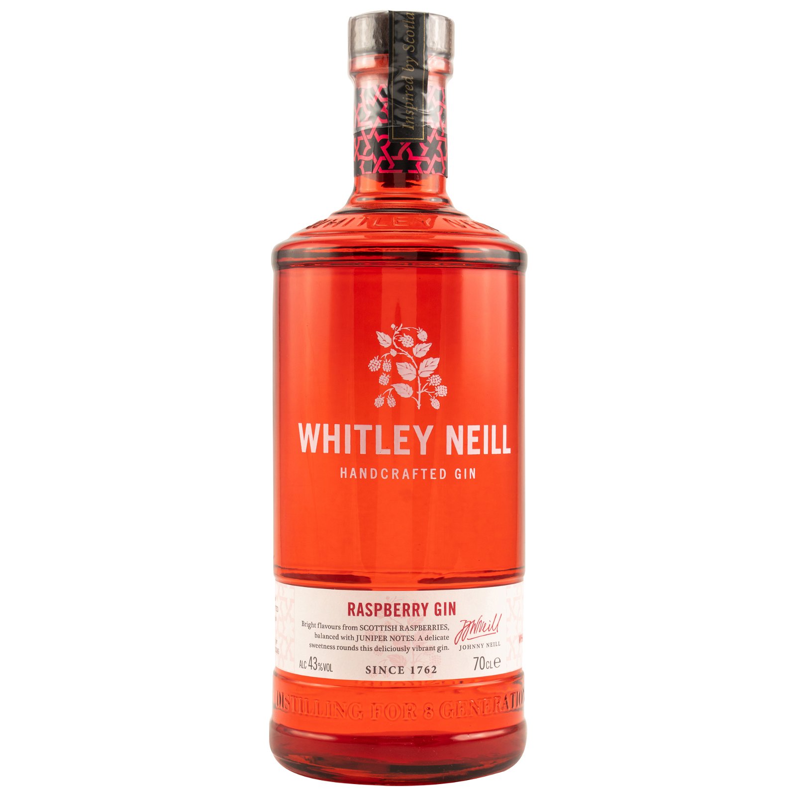 Whitley Neill Raspberry Handcrafted Dry Gin (Neue Ausstattung)