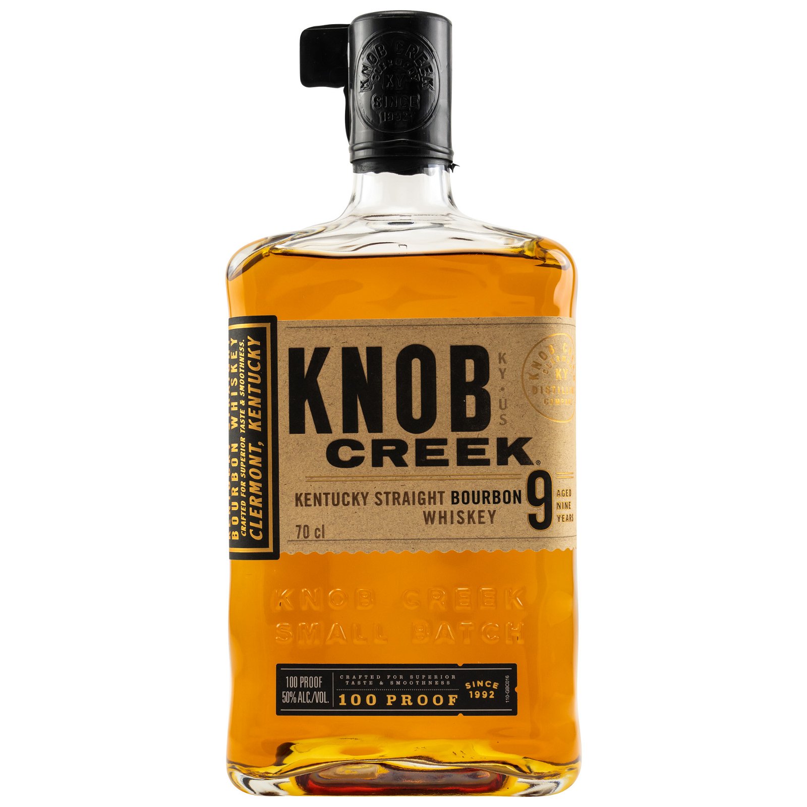 Knob Creek 9 Jahre Small Batch Kentucky Straight Bourbon 100 Proof