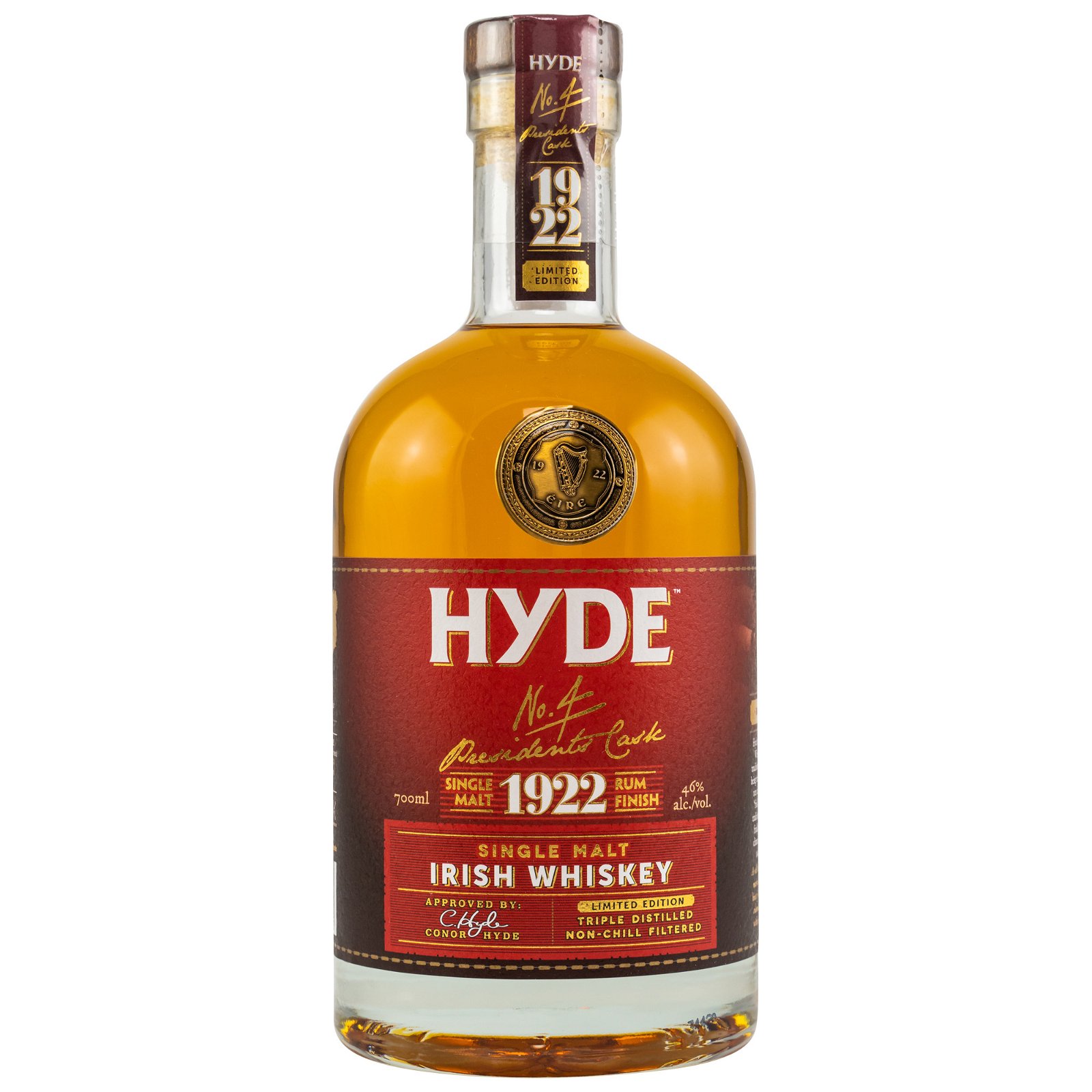 Hyde No. 4 Presidents Cask Rum Finish (Irland)