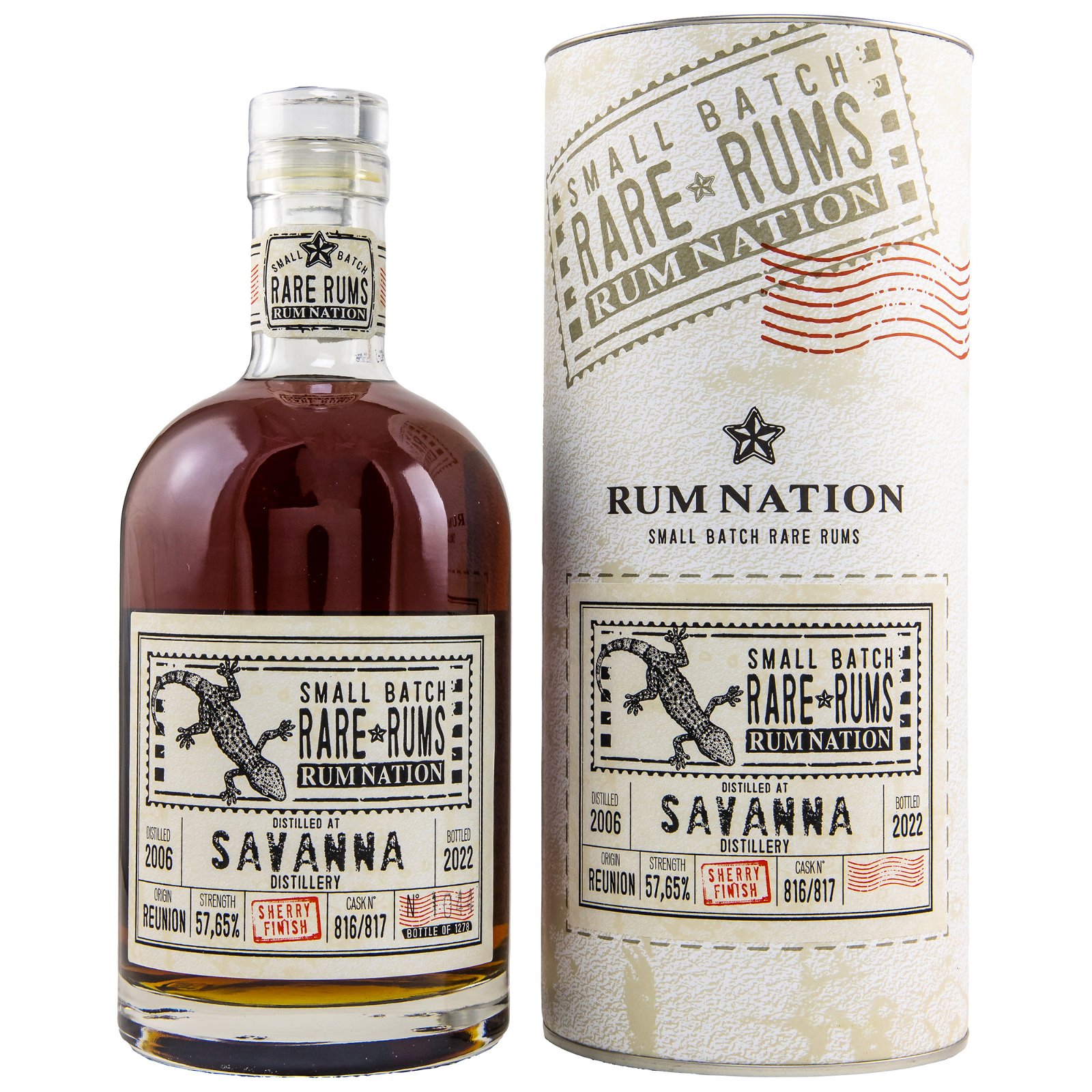 Savanna 2006/2022 Sherry Finish Small Batch Rare Rums (Rum Nation)
