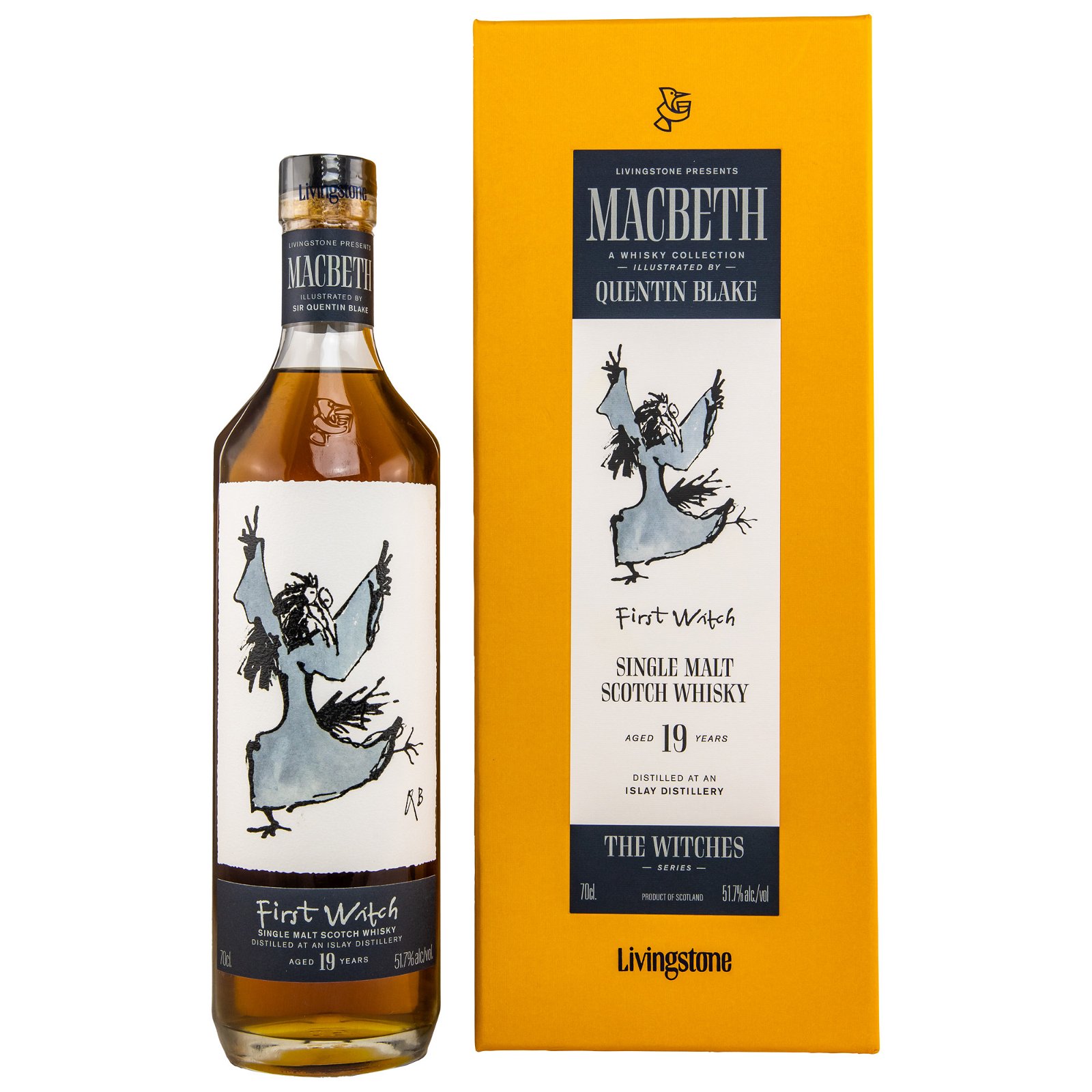 Ardbeg 19 Jahre First Witch The Witches Series The Macbeth Collection (Elixir Distillers)
