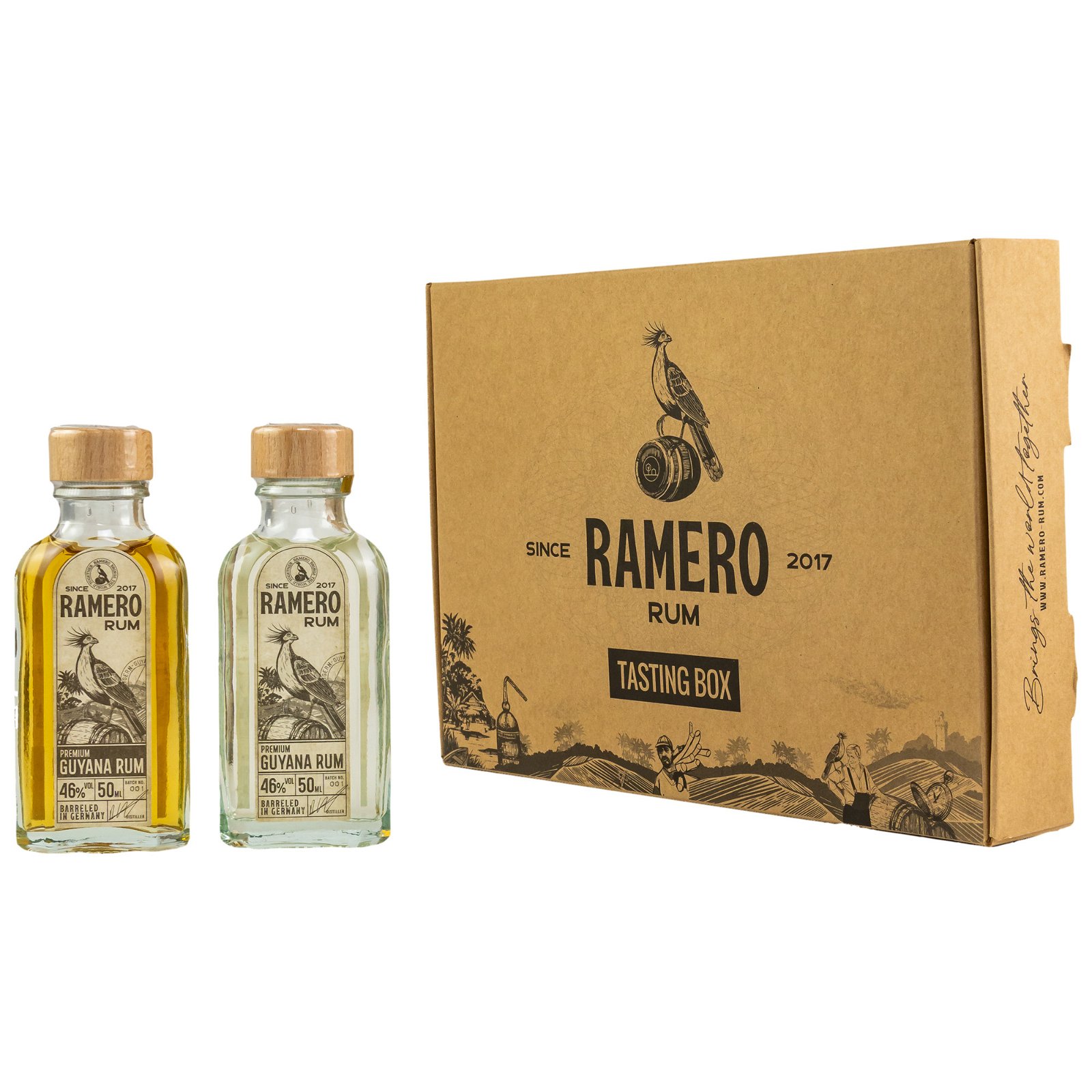 Ramero Guyana Rum Premium Tasting Box (2x50ml)